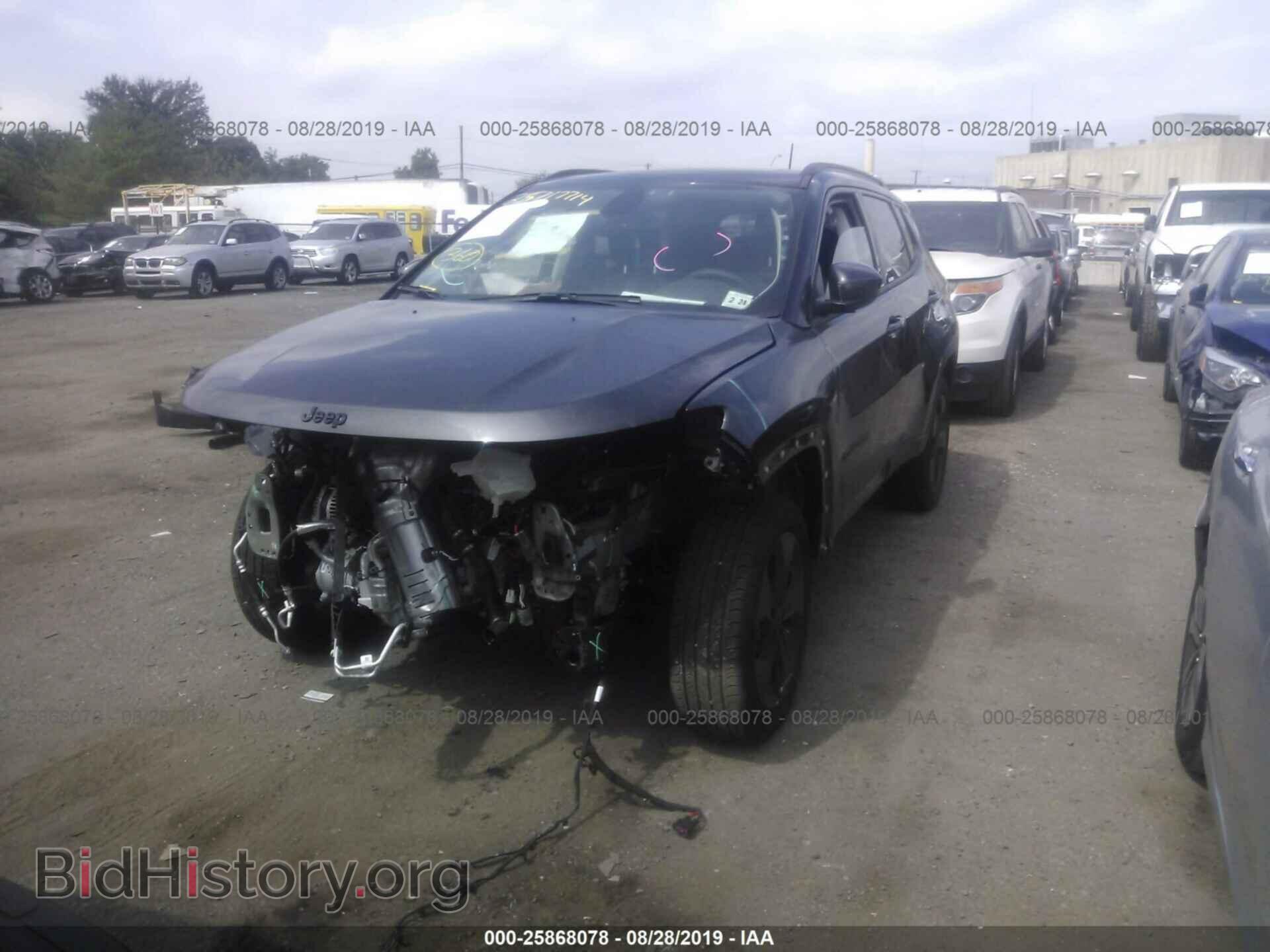 2019 JEEP COMPASS - VIN: 3C4NJDBB1KT675080 - Фото 2