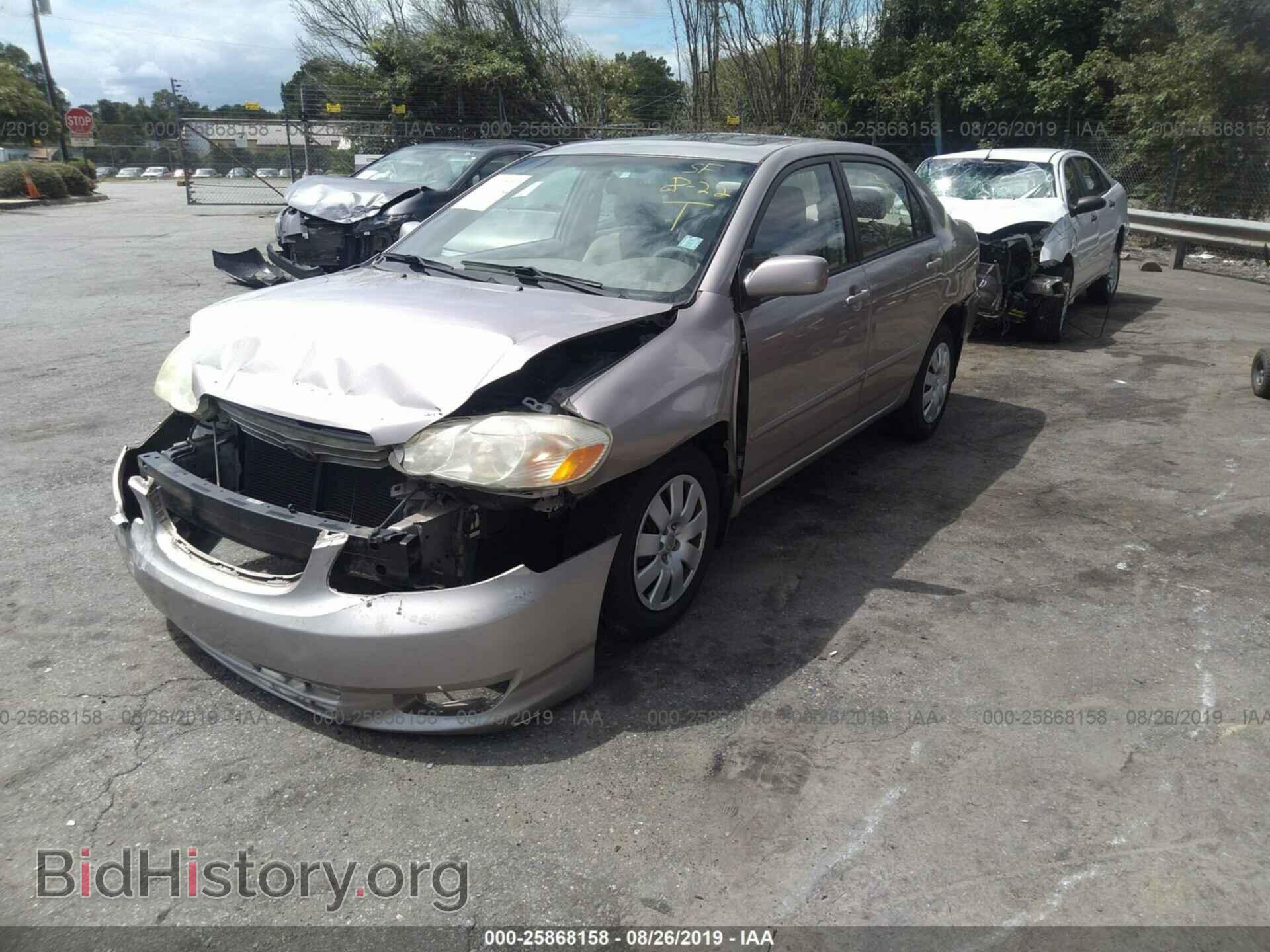 2003 TOYOTA COROLLA - VIN: 2T1BR38E13C116219 - Фото 2