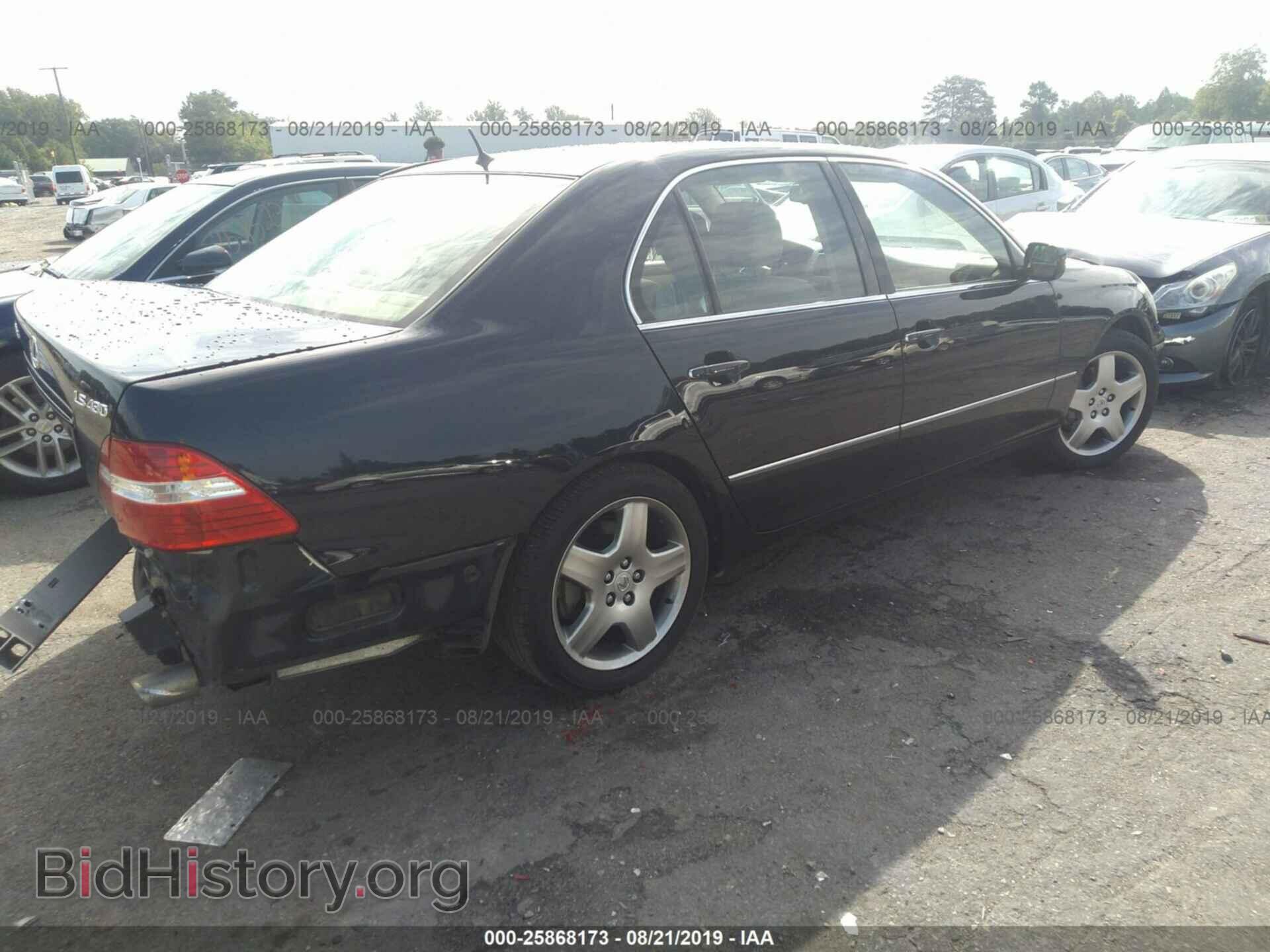 2005 LEXUS LS - VIN: JTHBN36F855006838 - Photo 4
