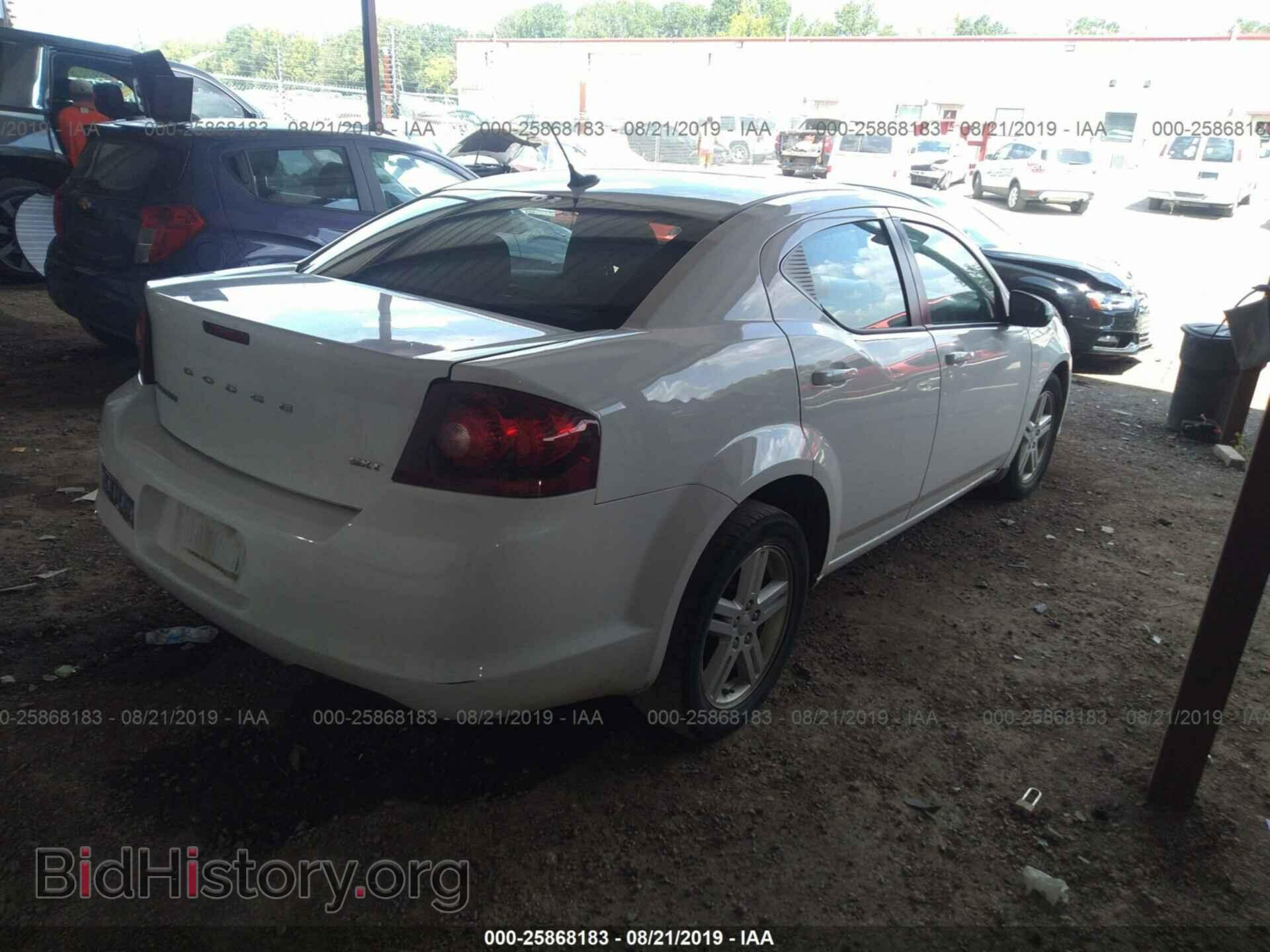 2012 DODGE AVENGER - VIN: 1C3CDZCBXCN230787 - Фото 4