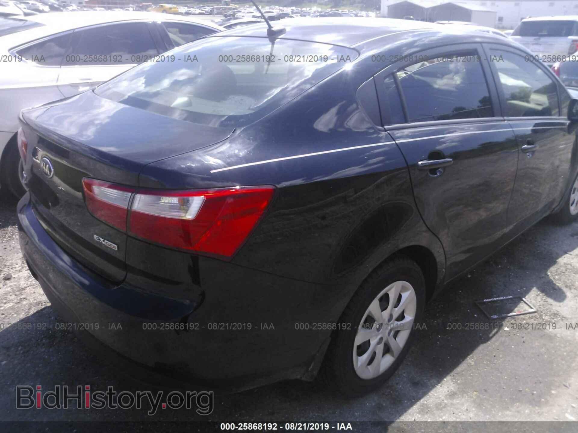 2013 KIA RIO - VIN: KNADN4A31D6211923 - Фото 4