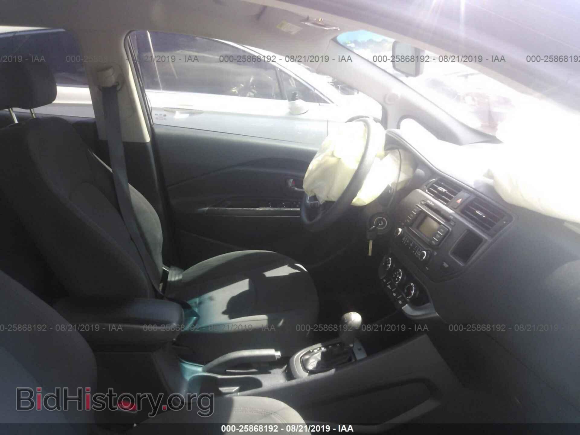 2013 KIA RIO - VIN: KNADN4A31D6211923 - Фото 5