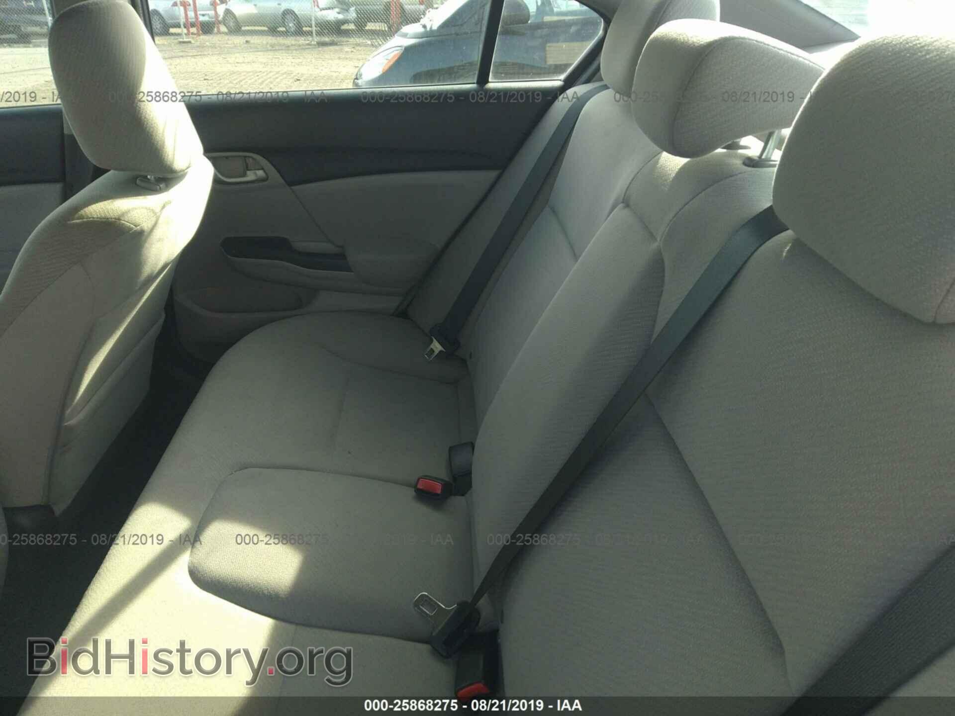 2013 HONDA CIVIC - VIN: 19XFB2F58DE281576 - Photo 8