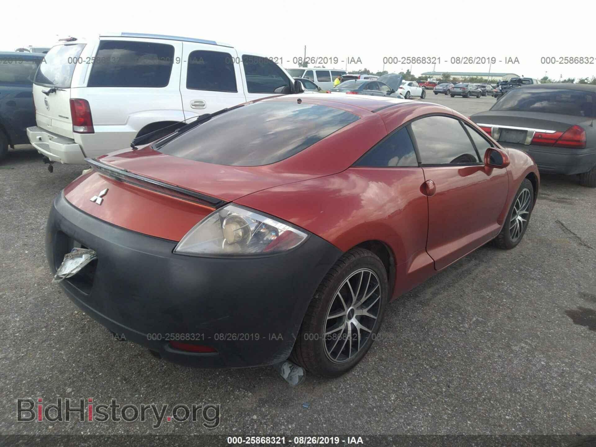 2006 MITSUBISHI ECLIPSE - VIN: 4A3AK34T16E002059 - Фото 4
