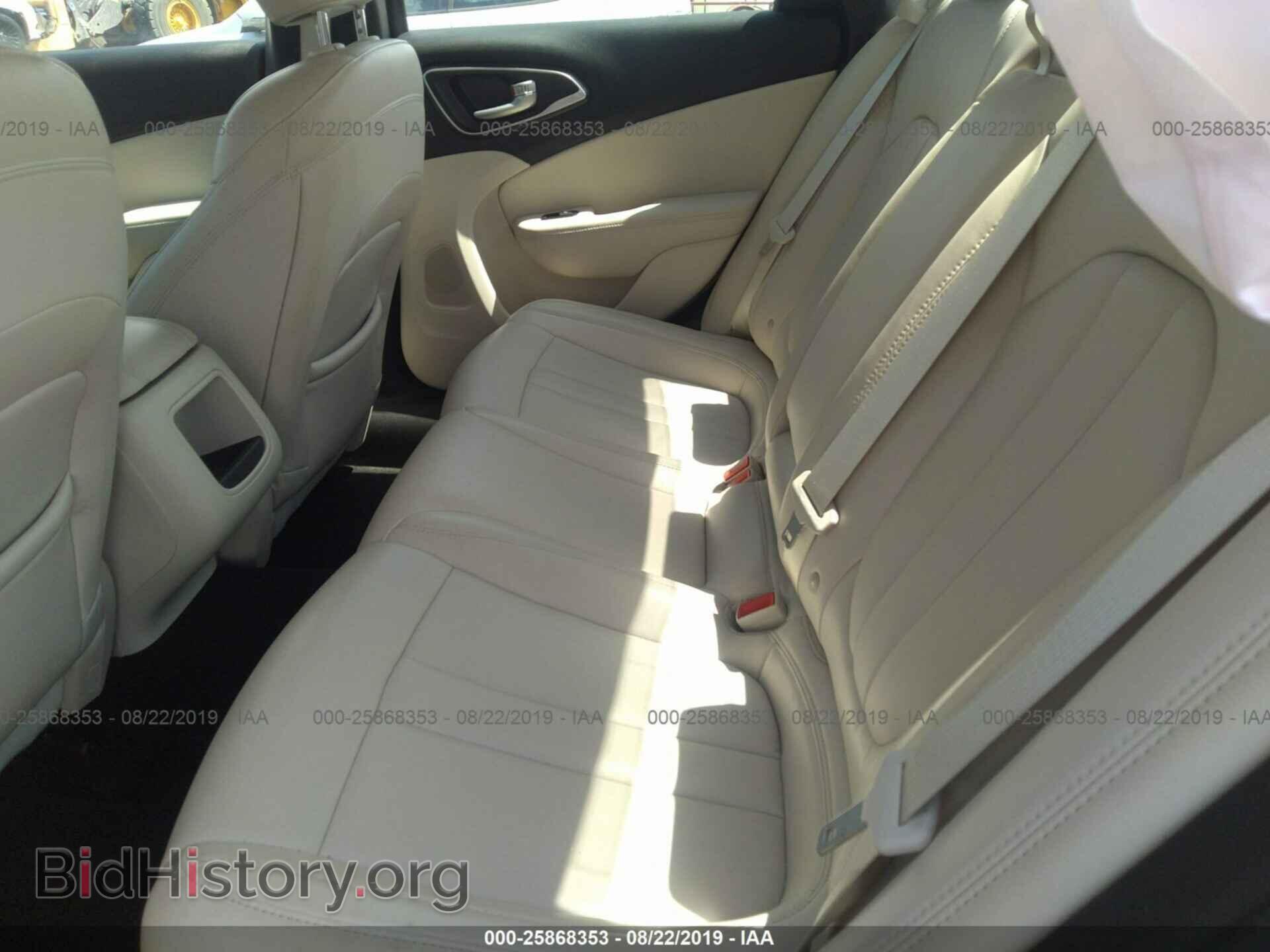 2017 CHRYSLER 200 - VIN: 1C3CCCAB6HN504576 - Фото 8