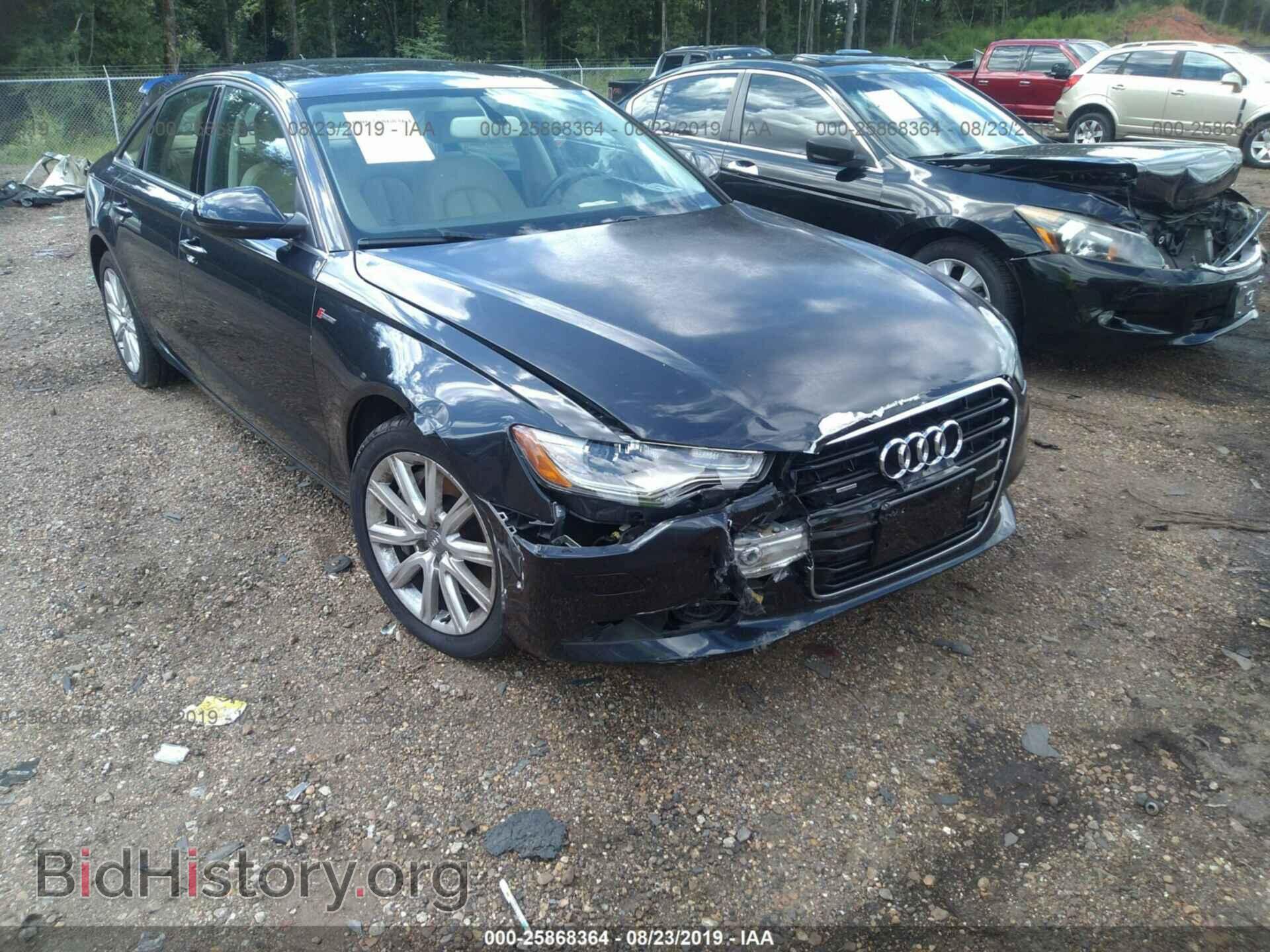 2013 AUDI A6 - VIN: WAUGGAFC4DN129978 - Фото 6
