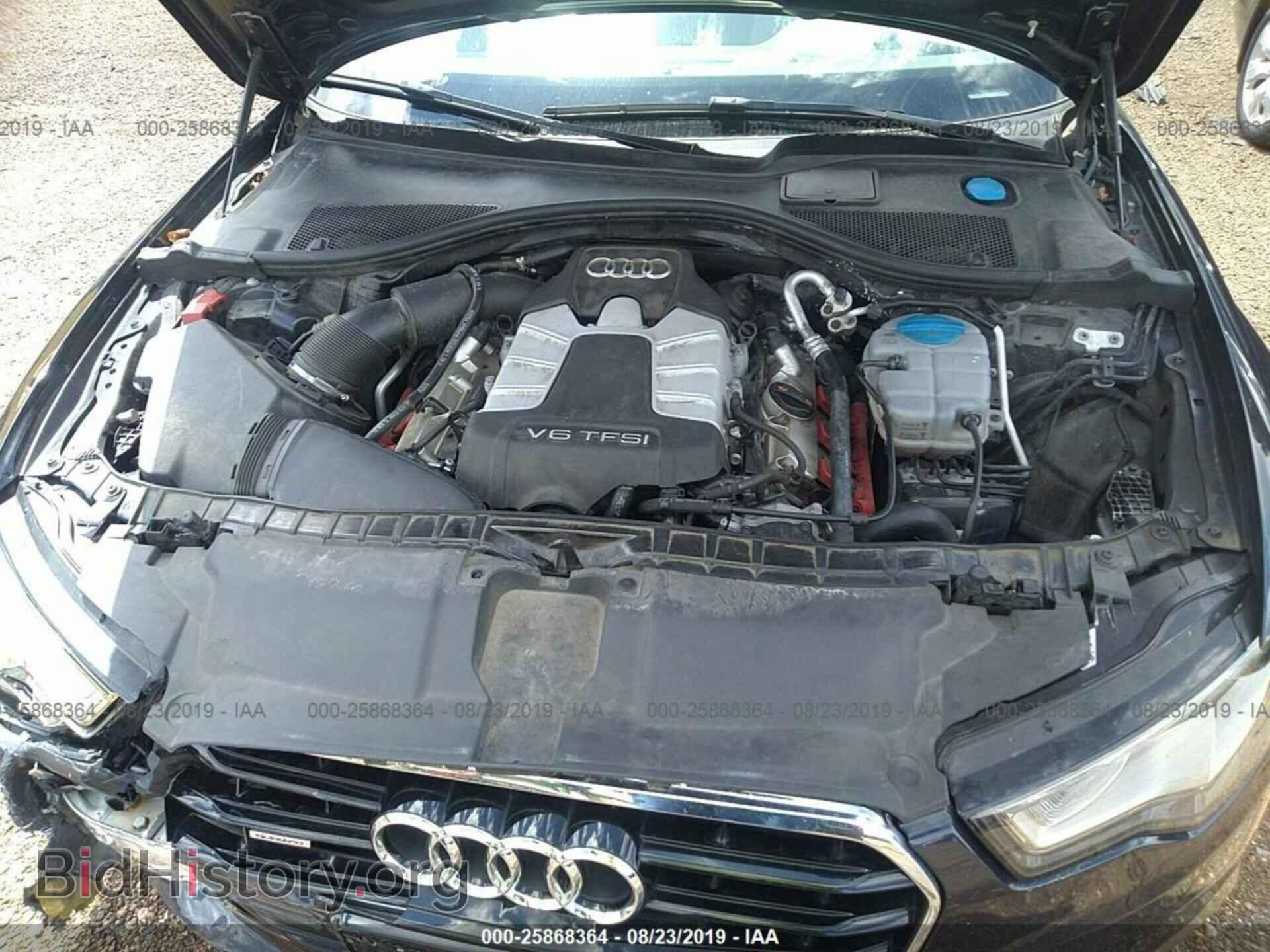 2013 AUDI A6 - VIN: WAUGGAFC4DN129978 - Фото 10