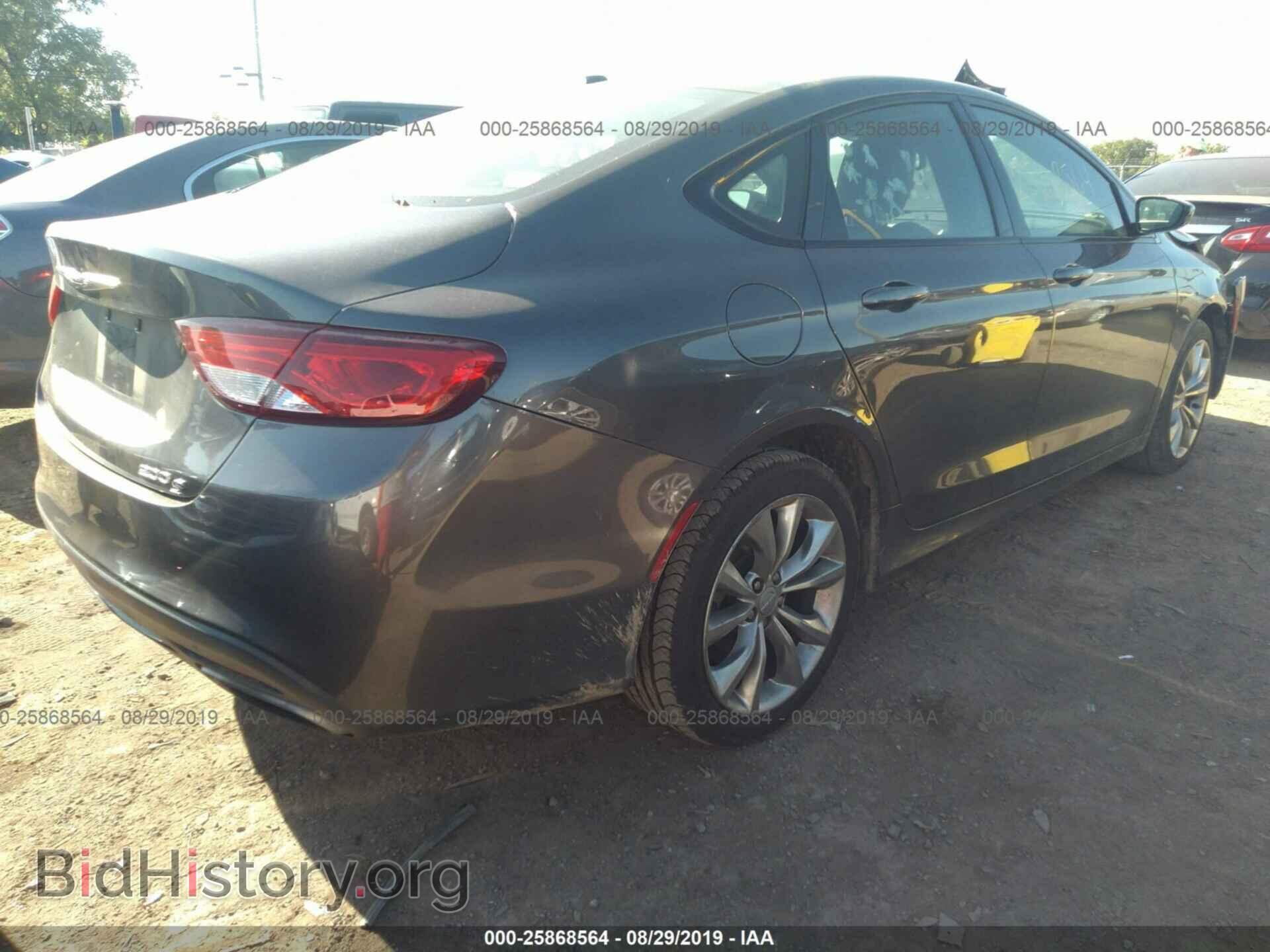 2015 CHRYSLER 200 - VIN: 1C3CCCBB5FN682409 - Фото 4