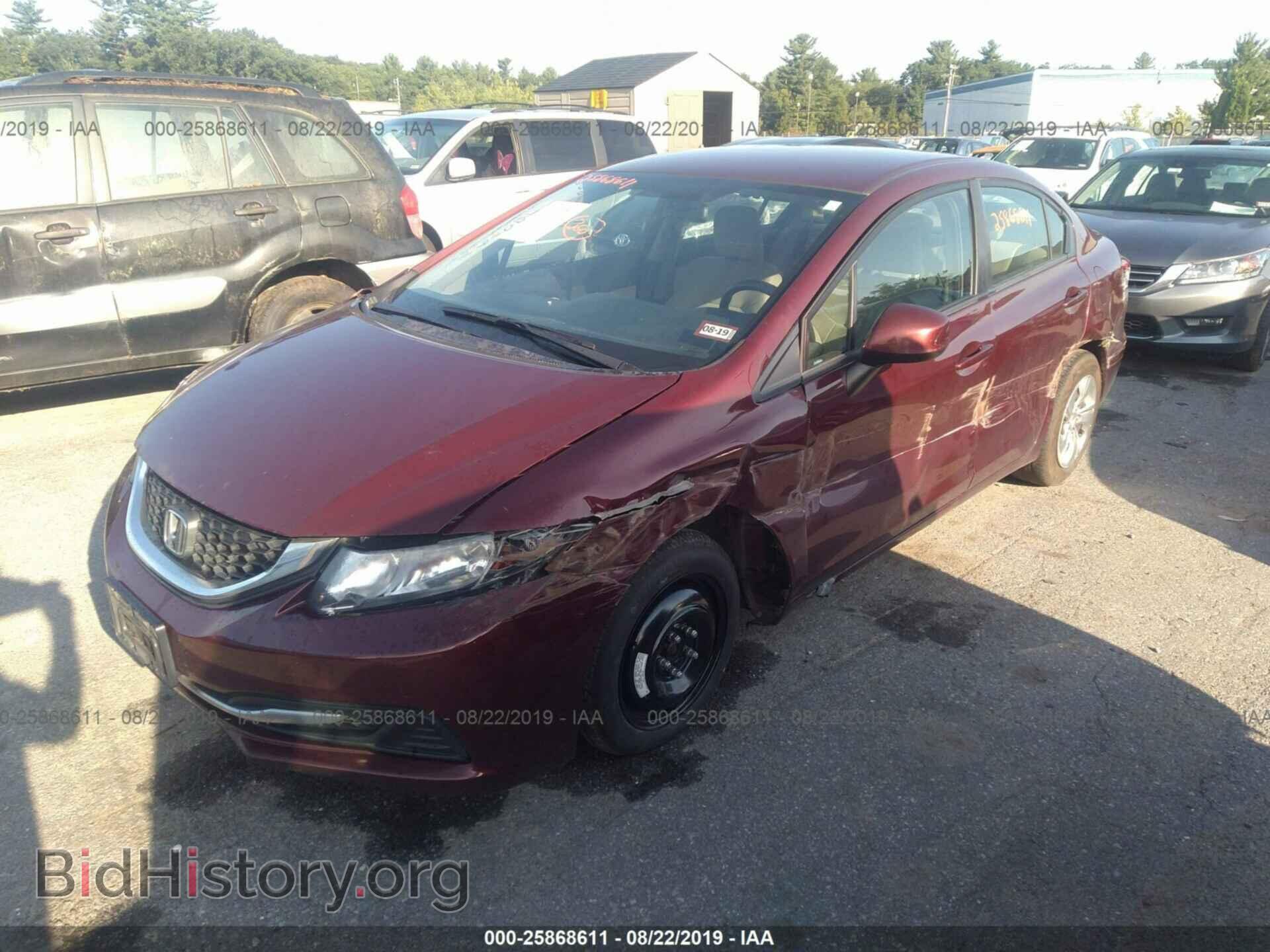 2013 HONDA CIVIC - VIN: 2HGFB2F50DH584079 - Photo 2