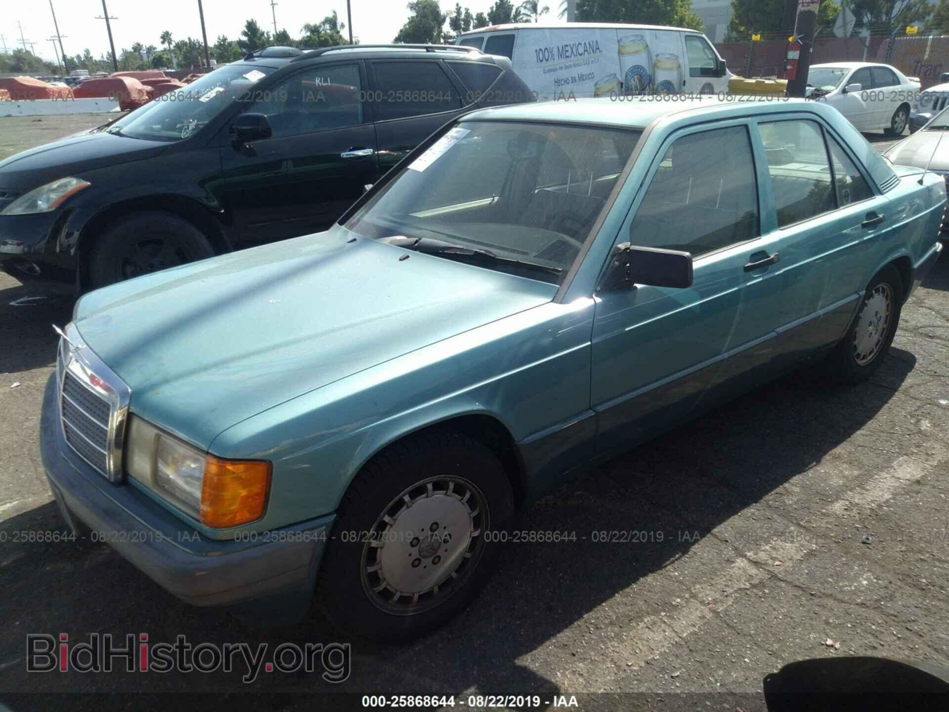 1991 MERCEDES-BENZ 190 - VIN: WDBDA29D6MF814462 - Фото 2