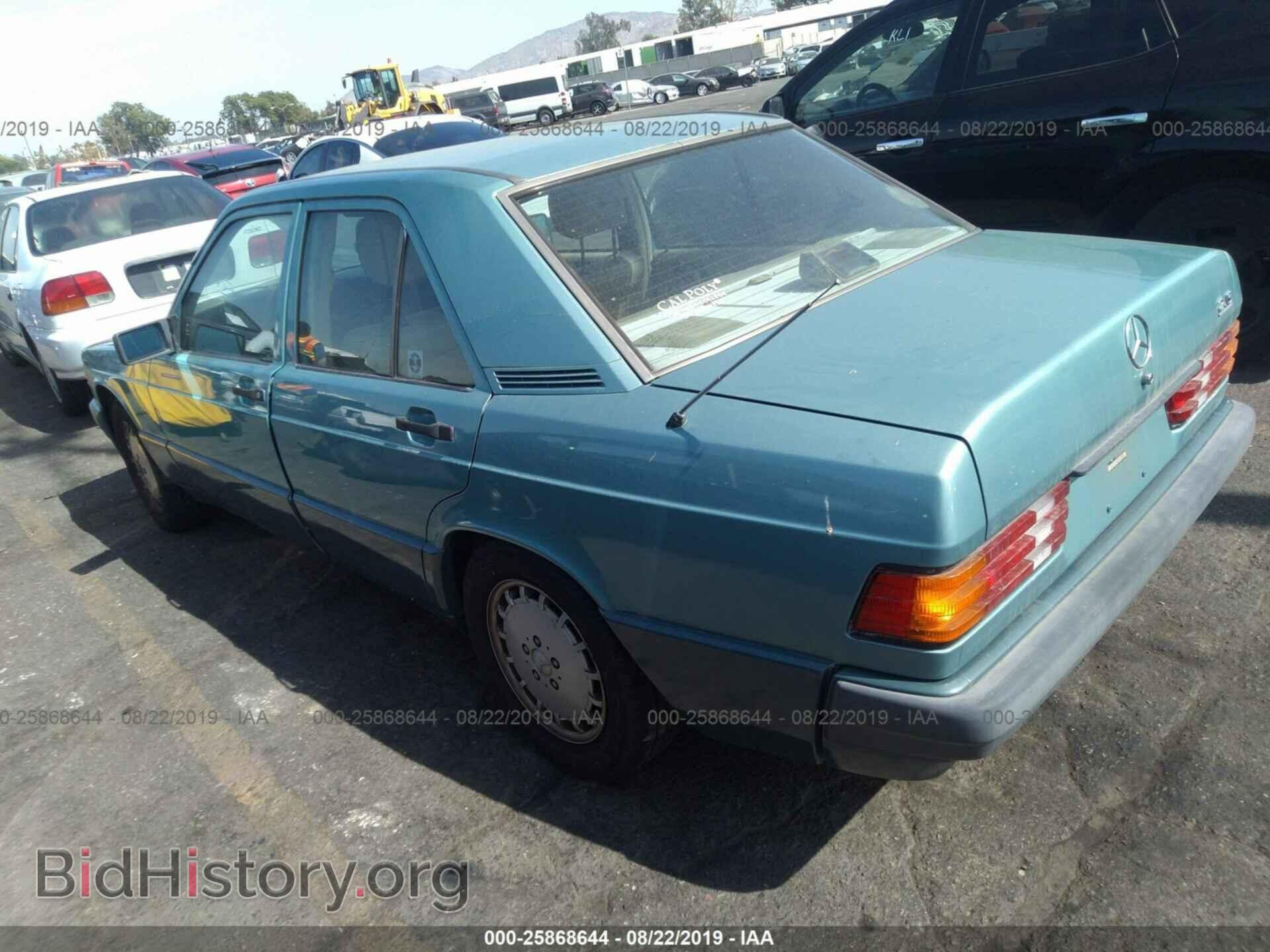 1991 MERCEDES-BENZ 190 - VIN: WDBDA29D6MF814462 - Фото 3