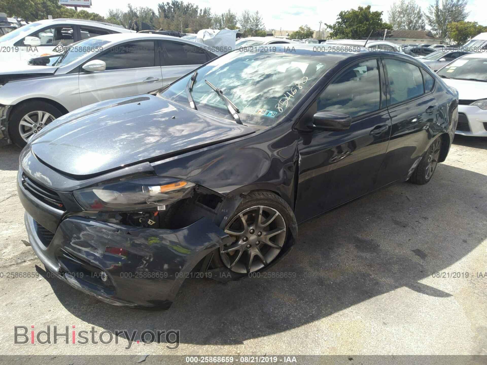 2014 DODGE DART - VIN: 1C3CDFBBXED854680 - Фото 2