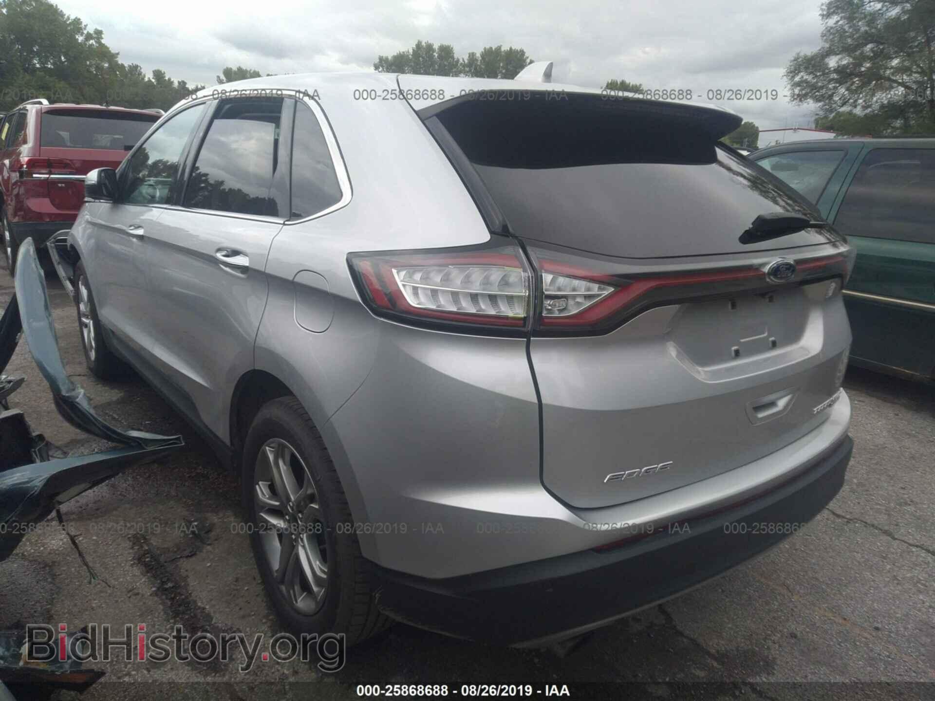 2016 FORD EDGE - VIN: 2FMPK3K96GBB05832 - Фото 3