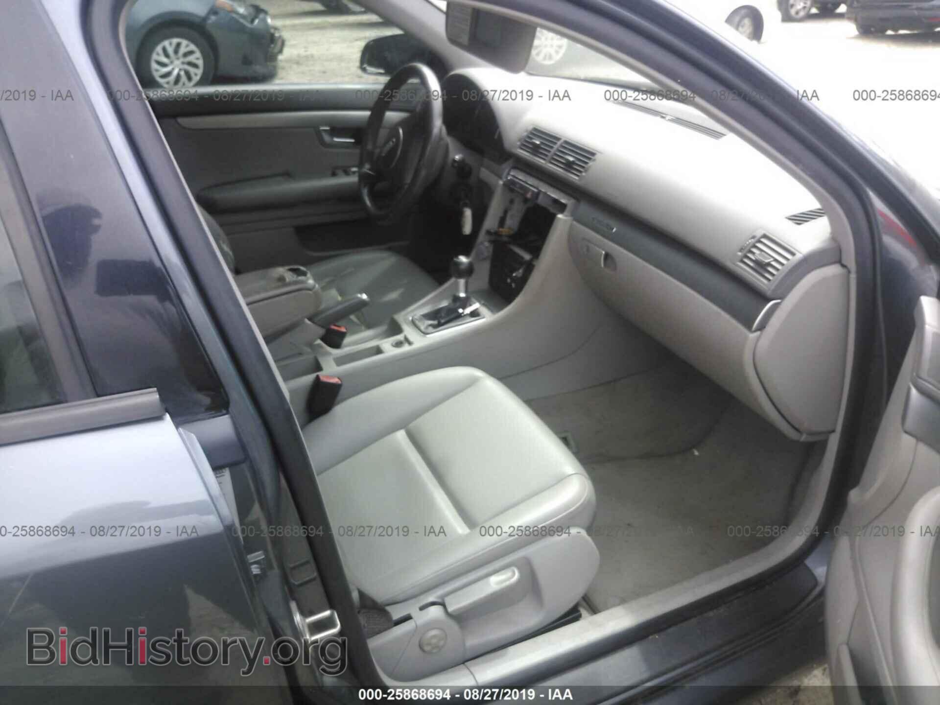 2002 AUDI A4 - VIN: WAULC68E52A263568 - Фото 5