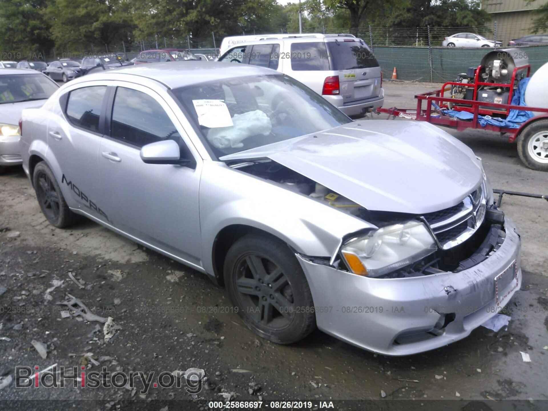Photo 1C3CDZCBXCN194681 - DODGE AVENGER 2012