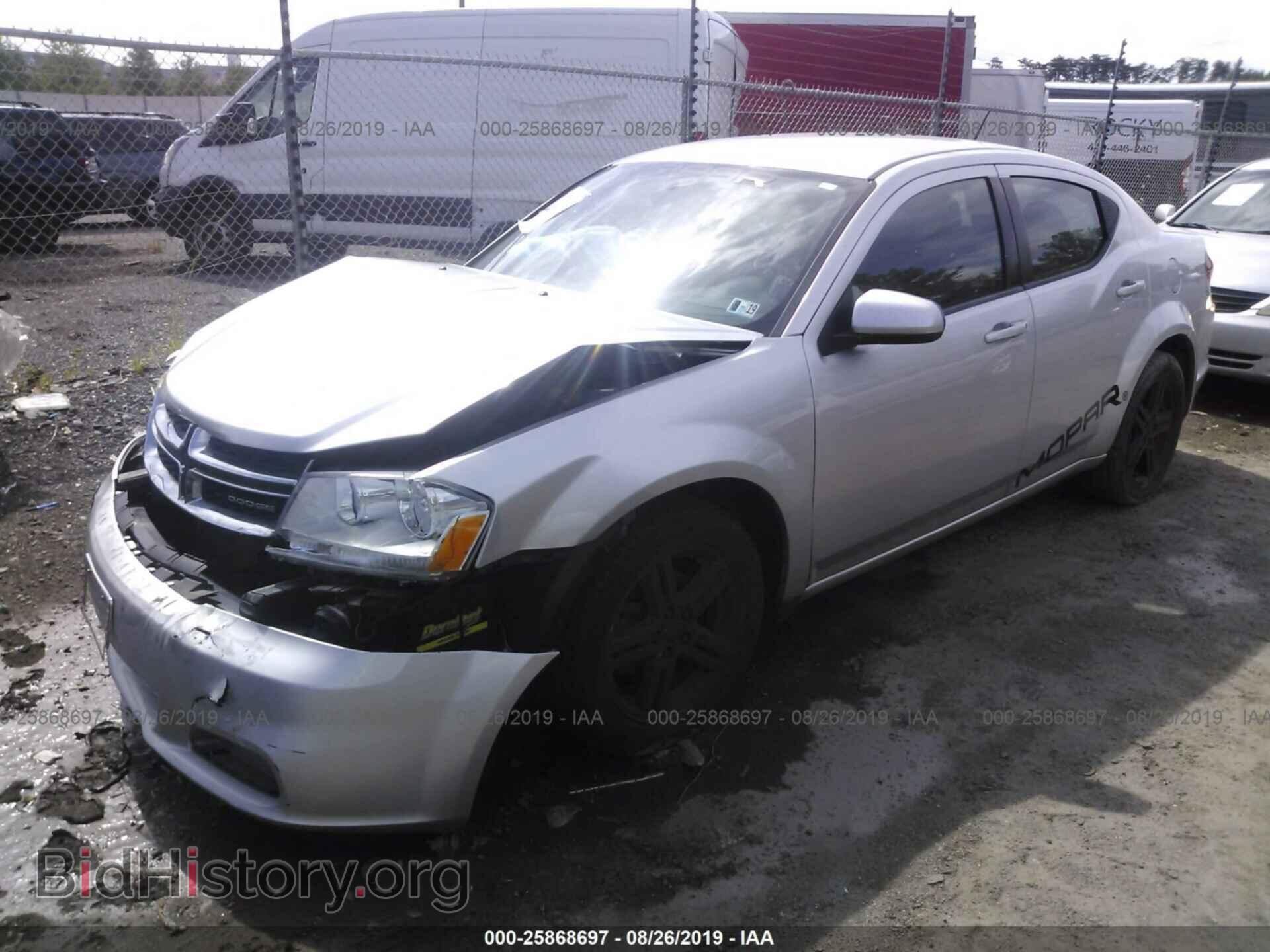 2012 DODGE AVENGER - VIN: 1C3CDZCBXCN194681 - Photo 2