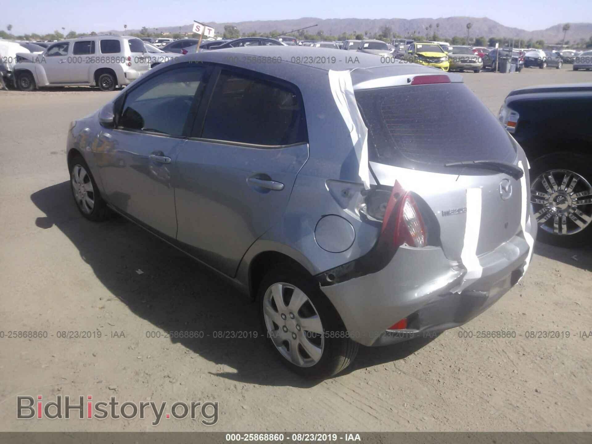 2012 MAZDA MAZDA2 - VIN: JM1DE1KY5C0132896 - Фото 3