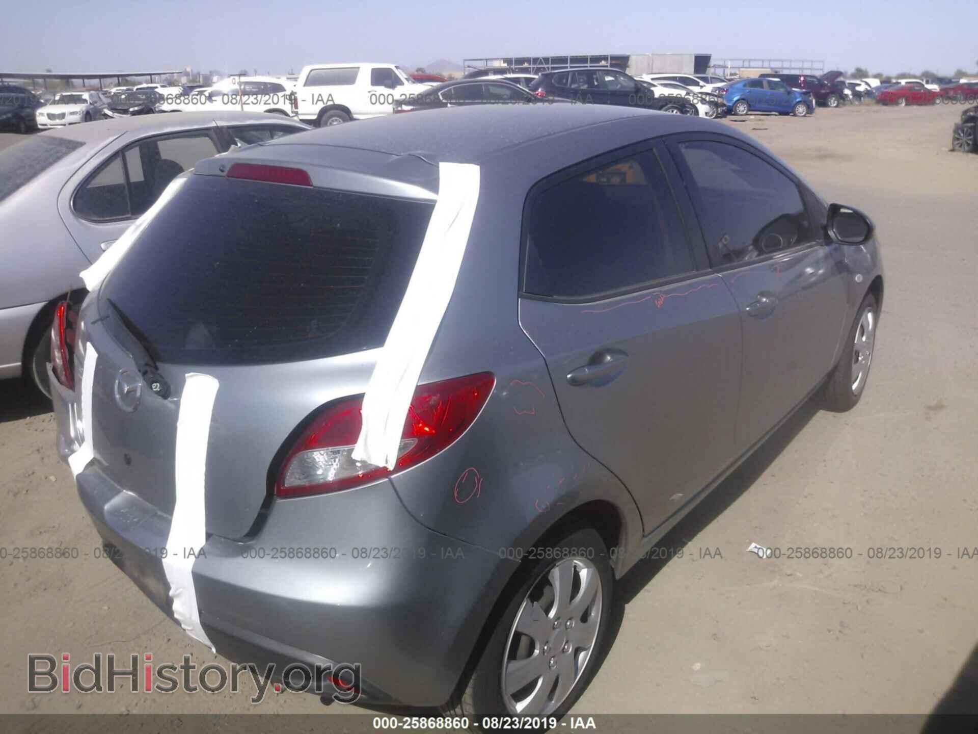 2012 MAZDA MAZDA2 - VIN: JM1DE1KY5C0132896 - Фото 4