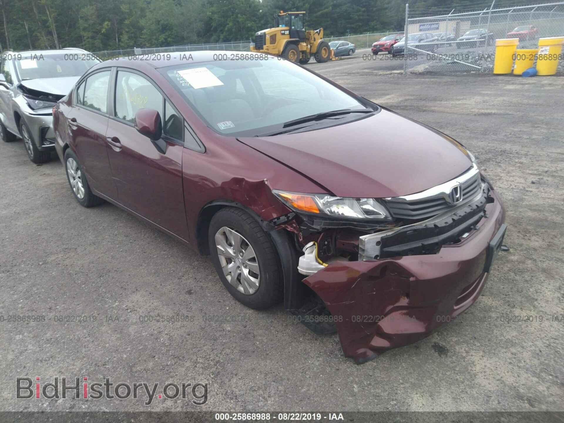 2012 HONDA CIVIC - VIN: 2HGFB2F50CH538279 - Фото 6