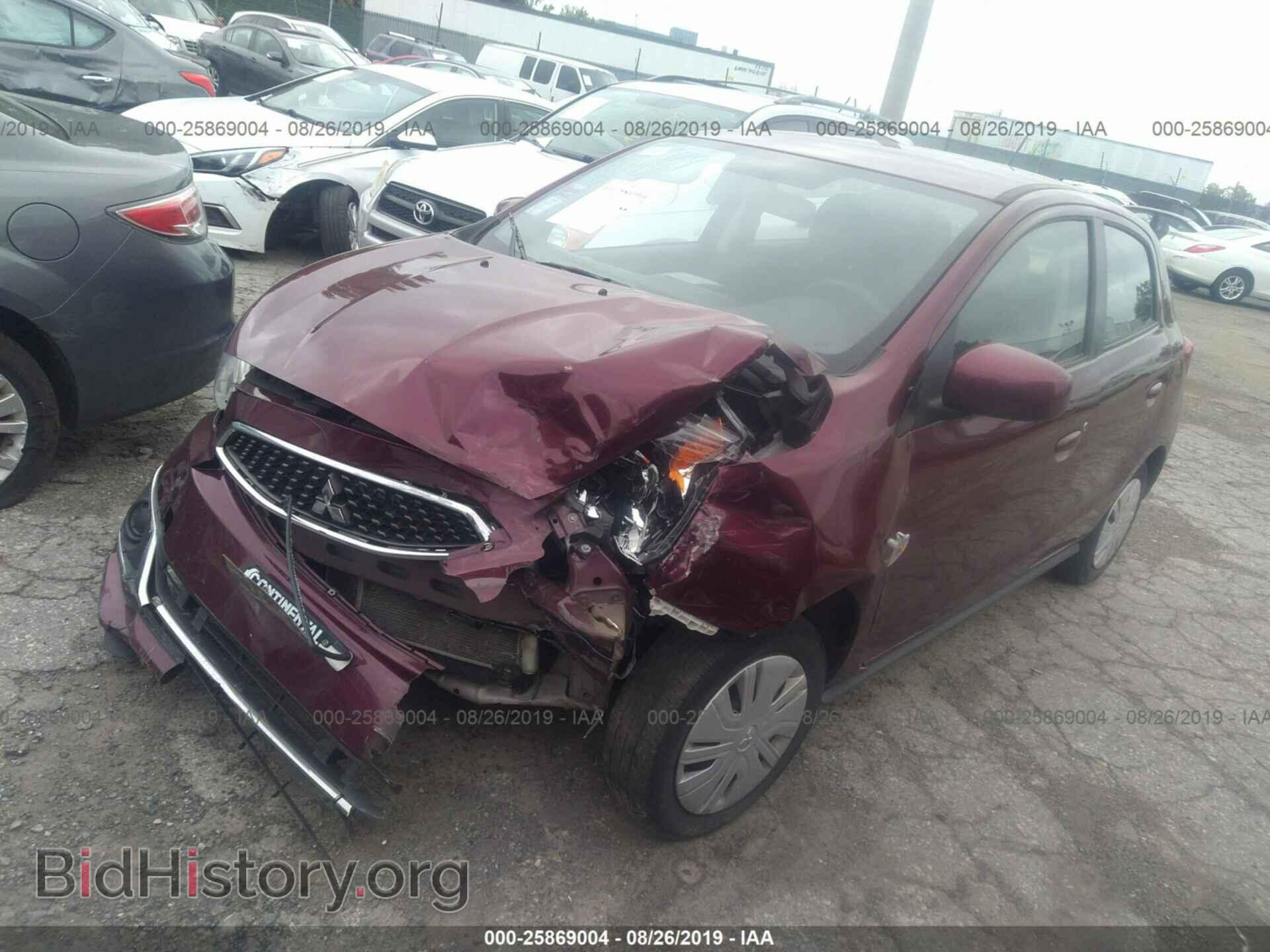 2017 MITSUBISHI MIRAGE - VIN: ML32A3HJ6HH001948 - Фото 2