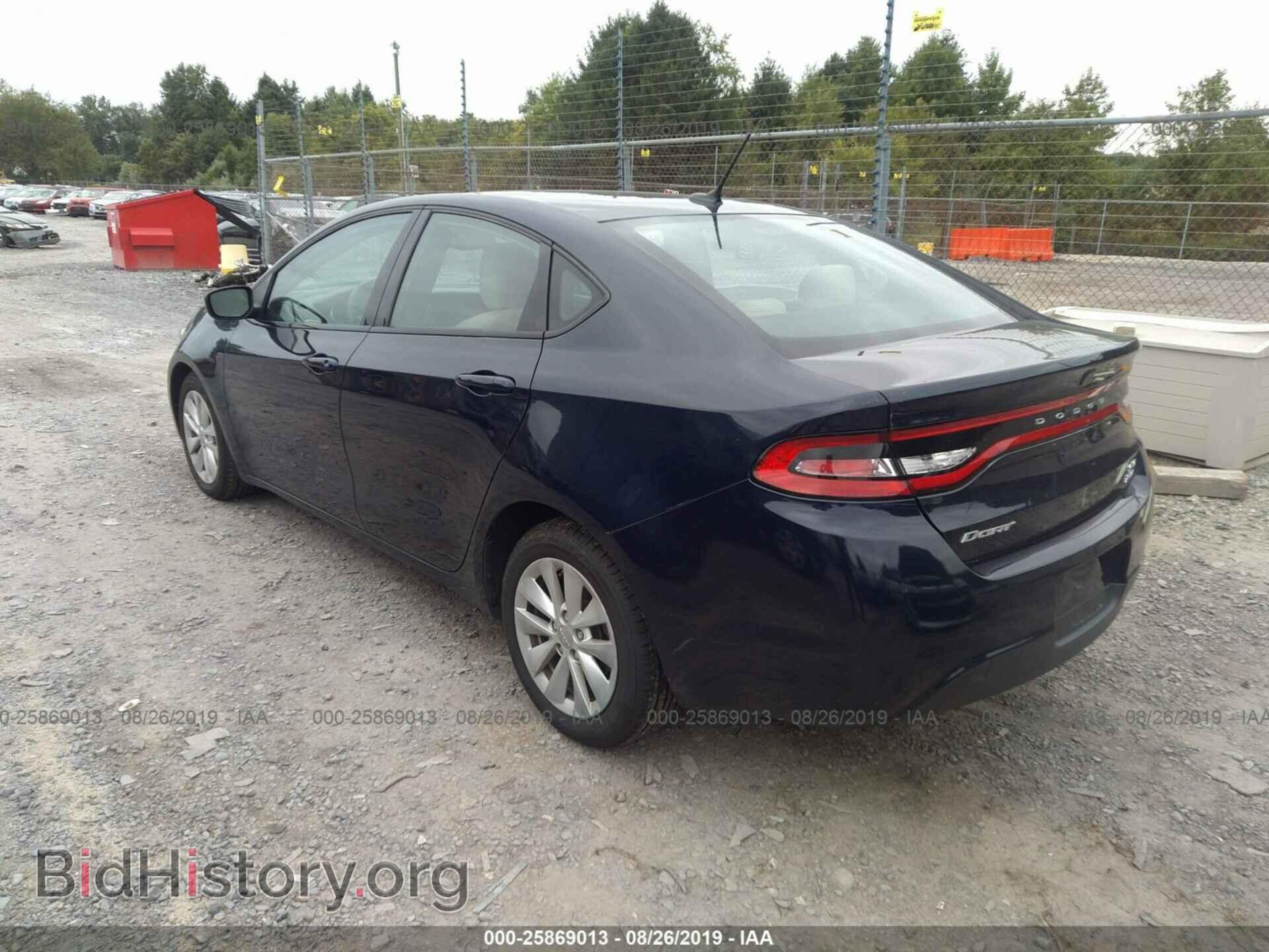 2014 DODGE DART - VIN: 1C3CDFBBXED759245 - Photo 3