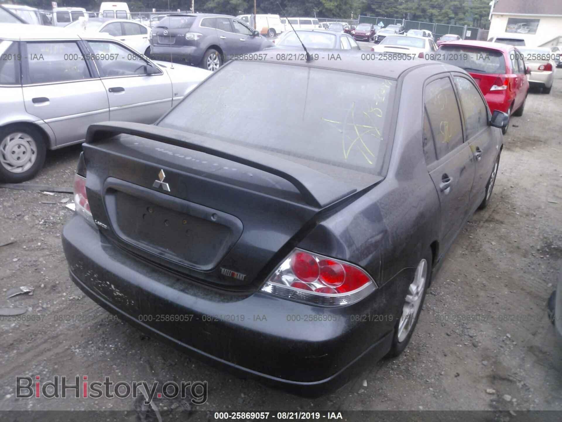 2004 MITSUBISHI LANCER - VIN: JA3AJ66F14U030458 - Фото 4