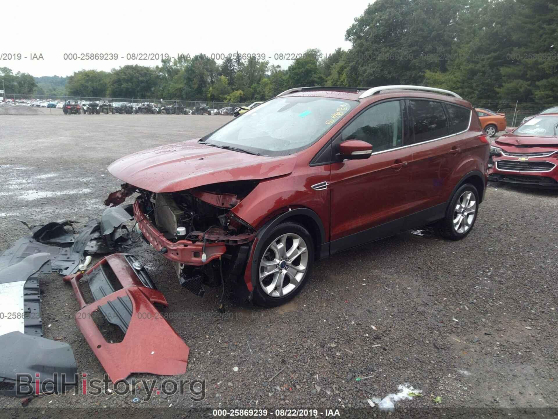2014 FORD ESCAPE - VIN: 1FMCU0J90EUA84783 - Фото 2