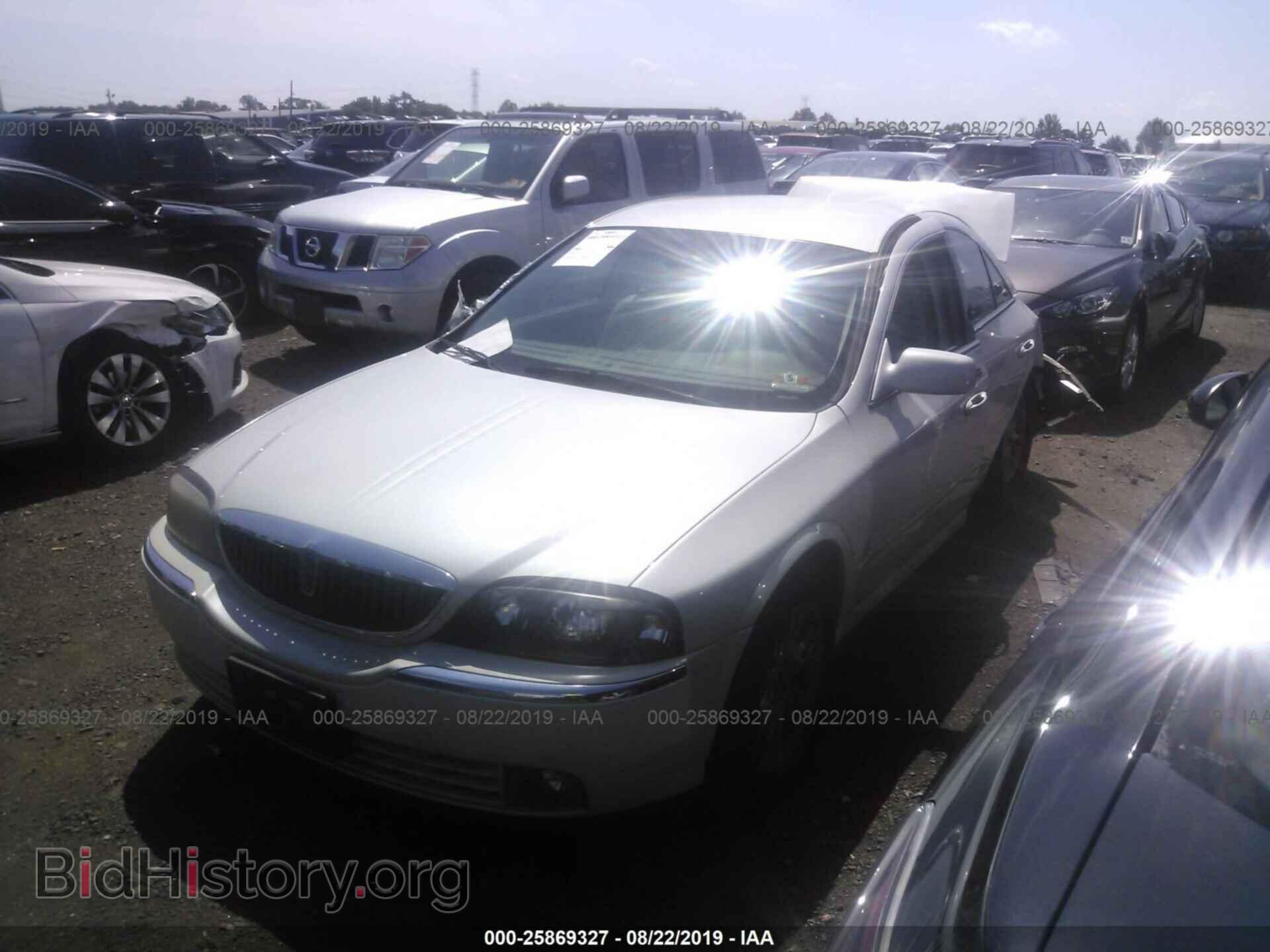 2004 LINCOLN LS - VIN: 1LNHM86S94Y605796 - Фото 2