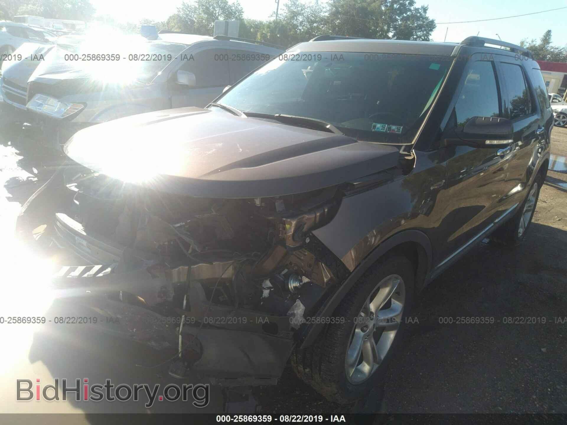 2015 FORD EXPLORER - VIN: 1FM5K8F86FGB02975 - Фото 2
