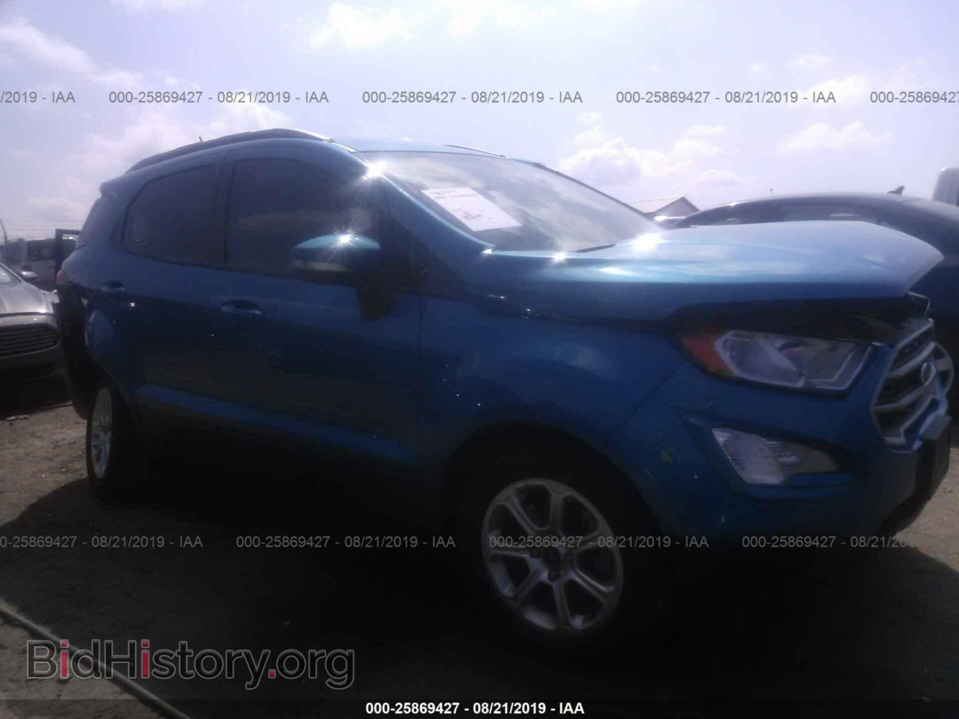 Photo MAJ3P1TE8JC220126 - FORD ECOSPORT 2018