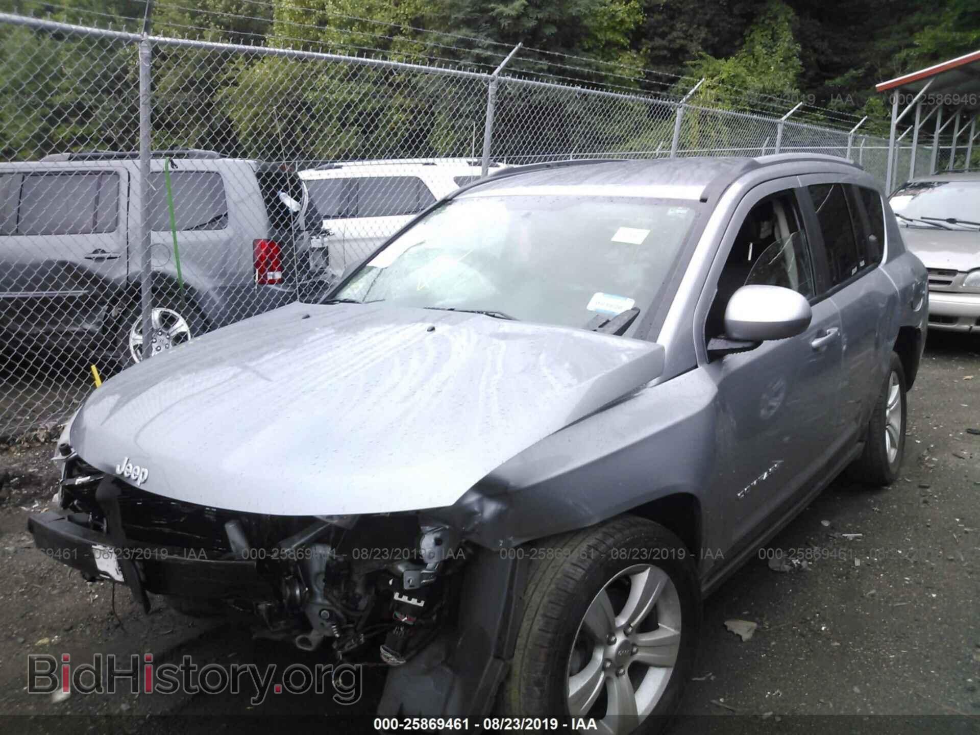 2017 JEEP COMPASS - VIN: 1C4NJDEB4HD151108 - Фото 2