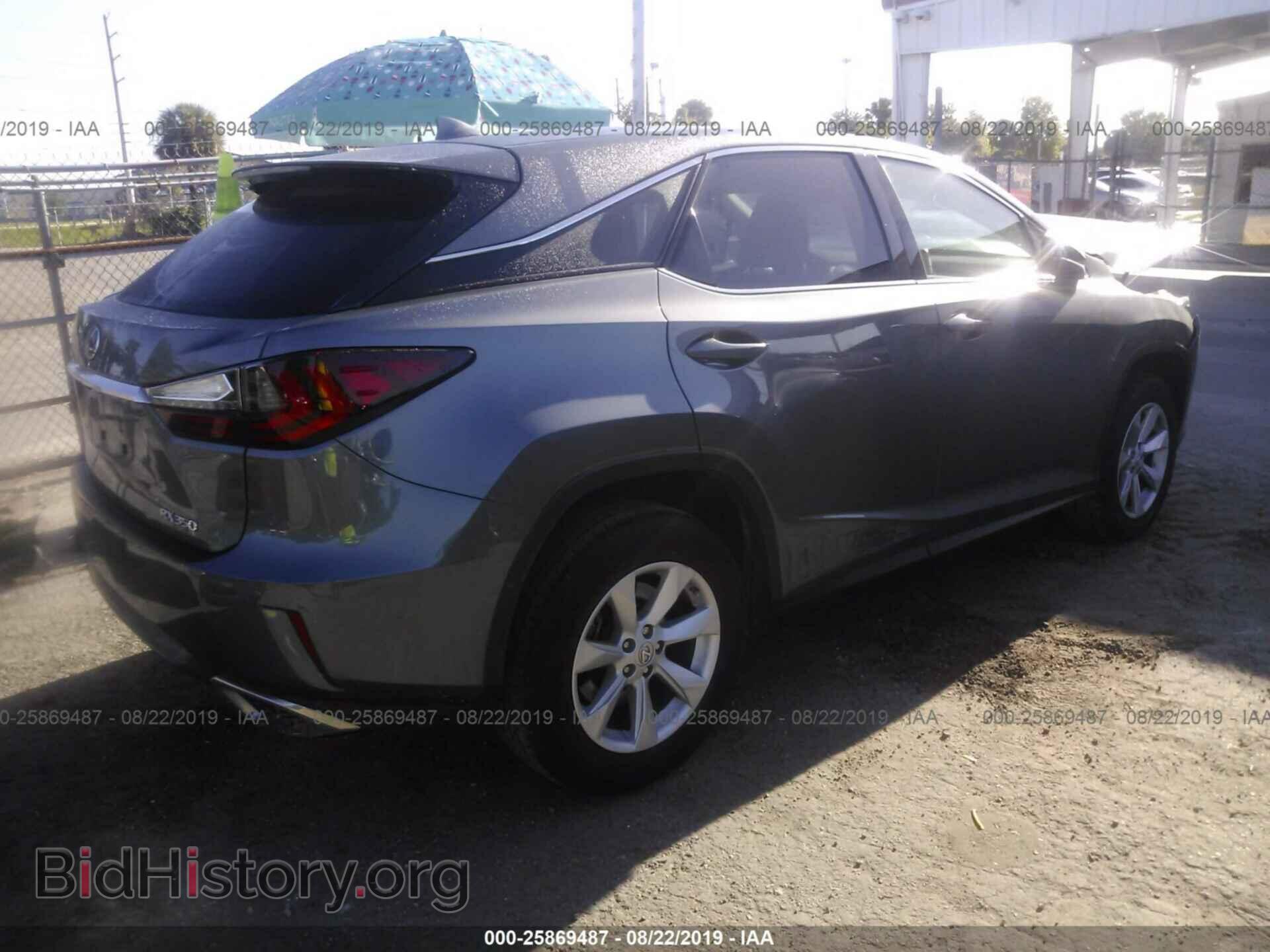 2017 LEXUS RX - VIN: 2T2ZZMCA6HC079969 - Фото 4