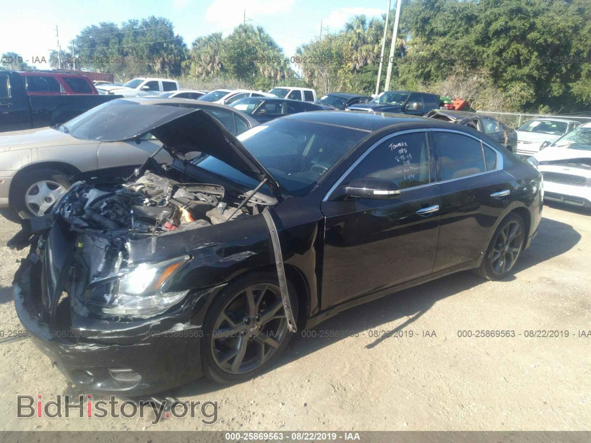 2014 NISSAN MAXIMA - VIN: 1N4AA5AP2EC907161 - Фото 2