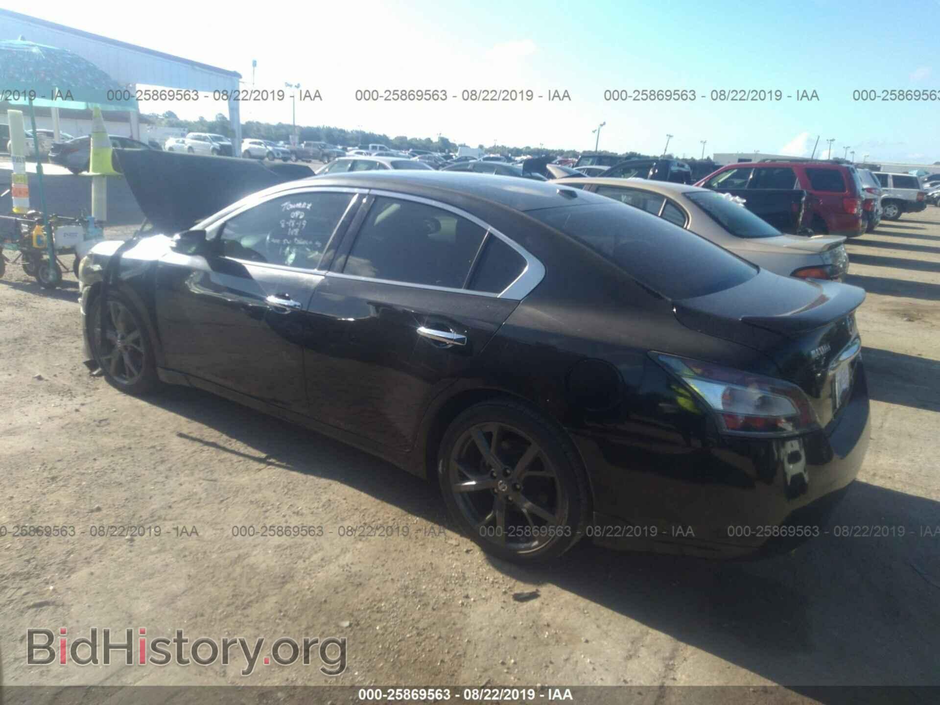 2014 NISSAN MAXIMA - VIN: 1N4AA5AP2EC907161 - Фото 3