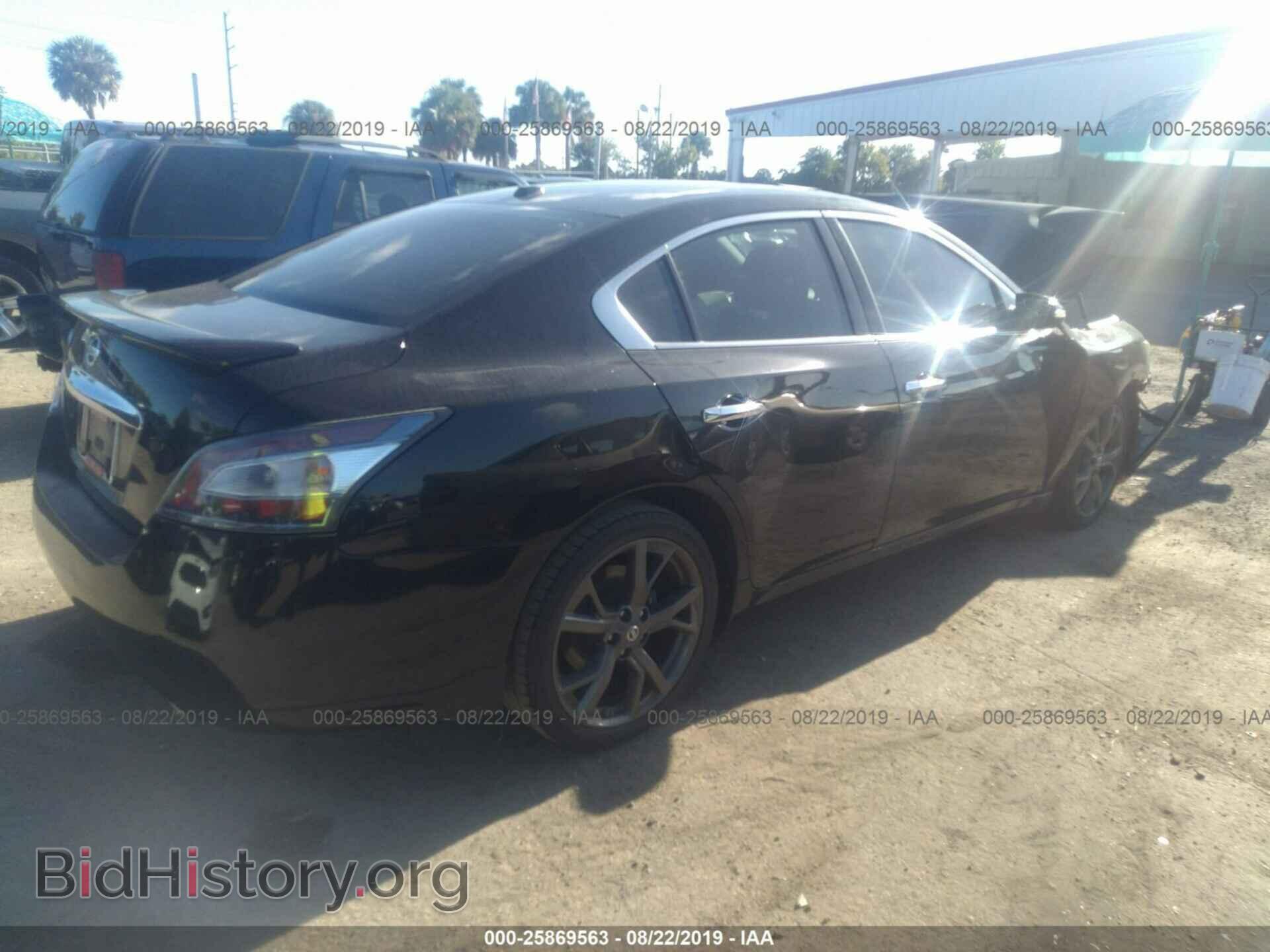 2014 NISSAN MAXIMA - VIN: 1N4AA5AP2EC907161 - Фото 4