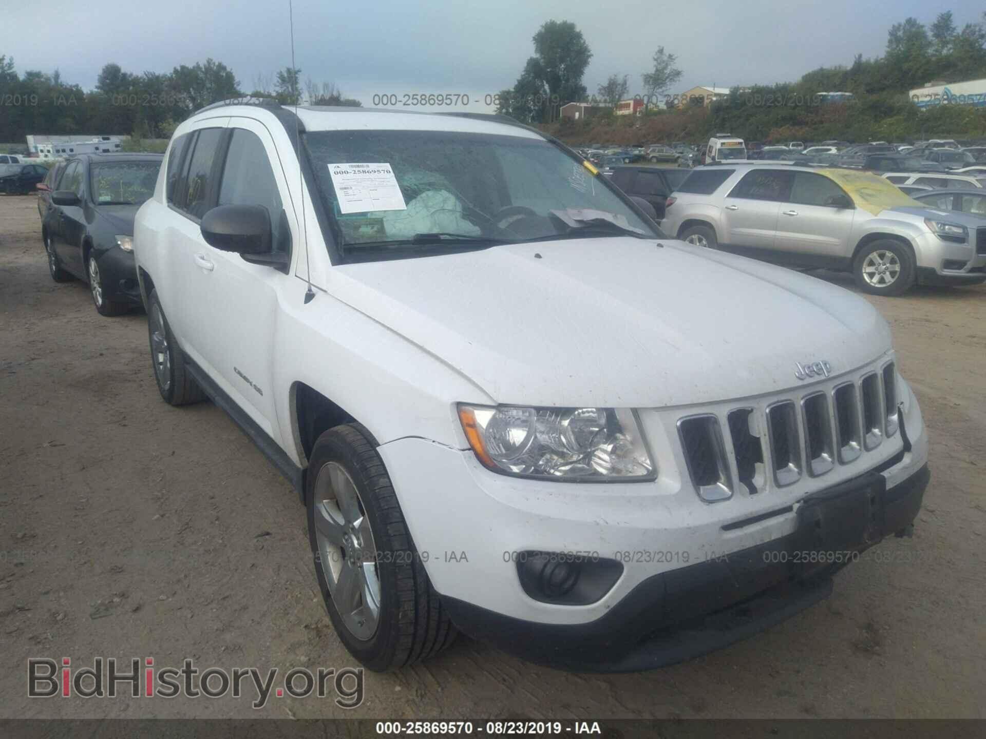 Фотография 1C4NJDCB7CD553510 - JEEP COMPASS 2012