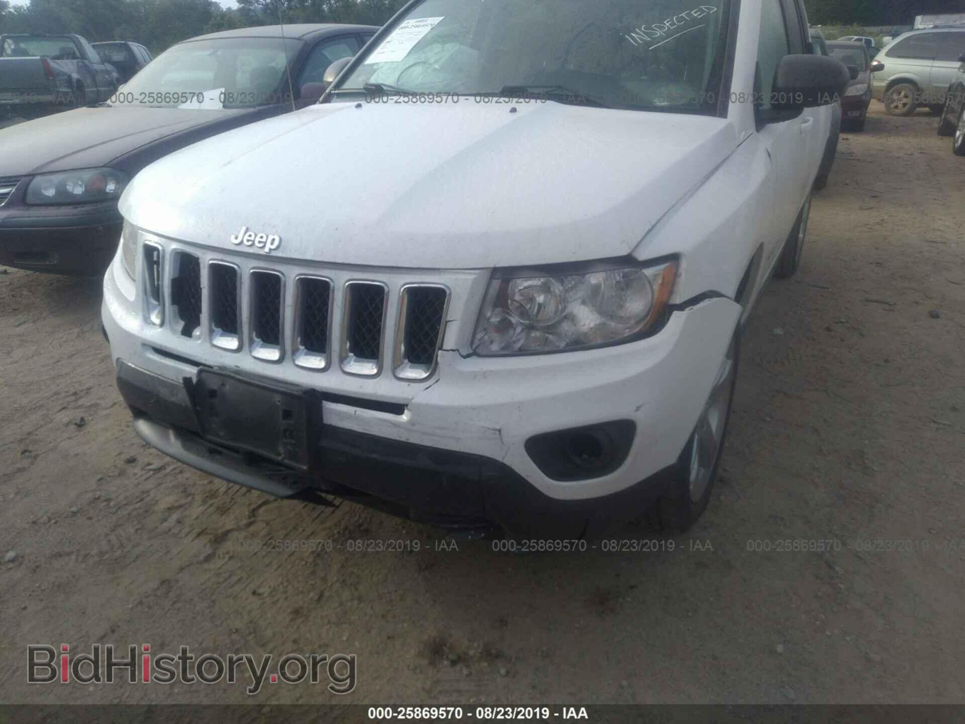 2012 JEEP COMPASS - VIN: 1C4NJDCB7CD553510 - Фото 6