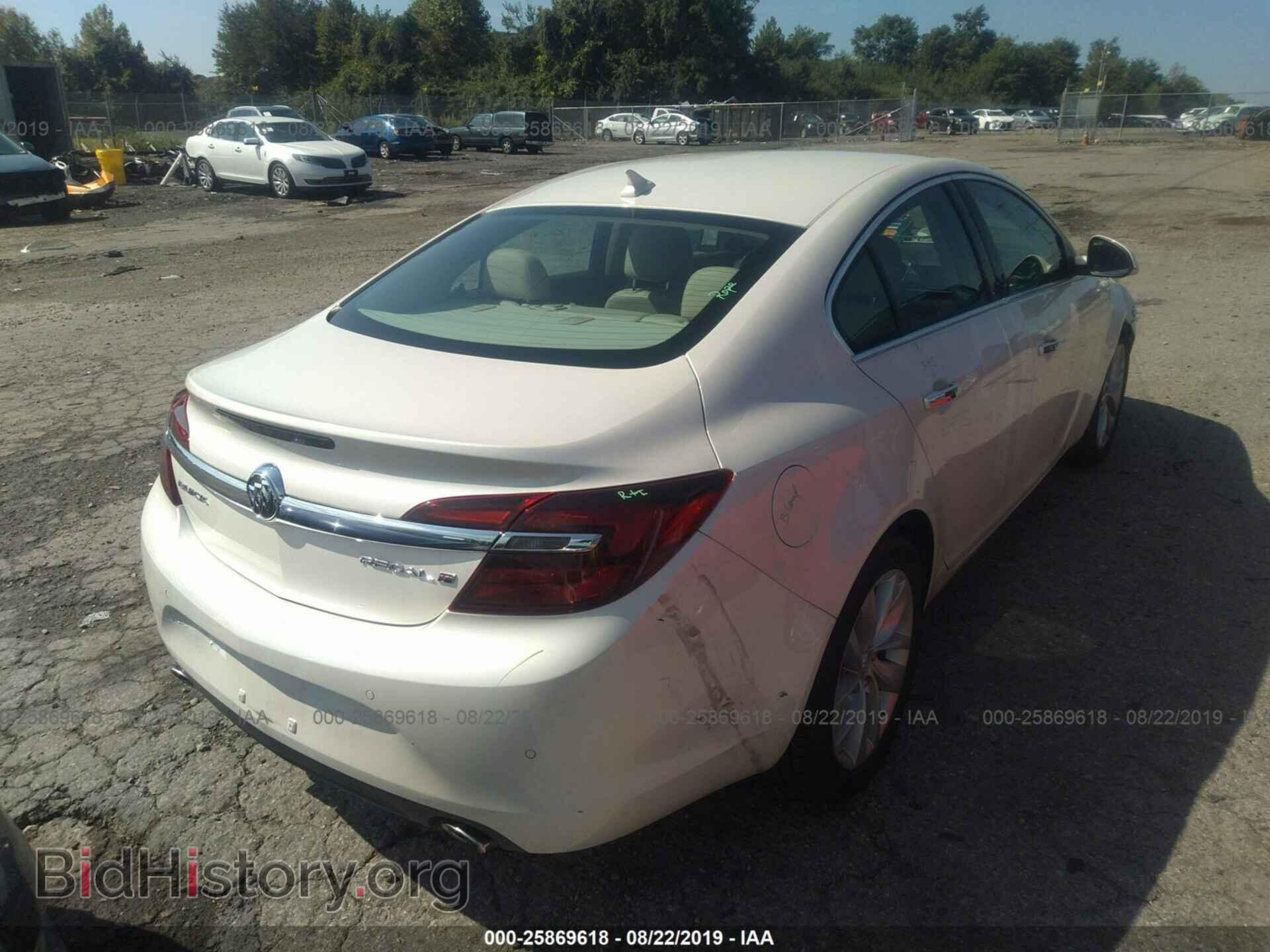 2014 BUICK REGAL - VIN: 2G4GN5EX2E9248472 - Фото 4