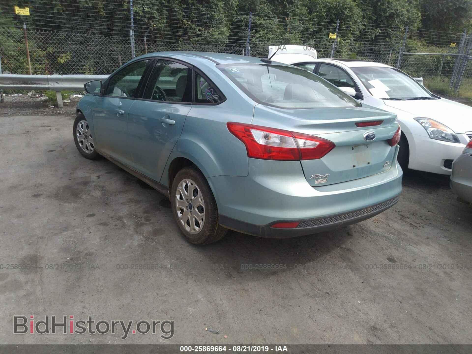 2012 FORD FOCUS - VIN: 1FAHP3F21CL445431 - Фото 3