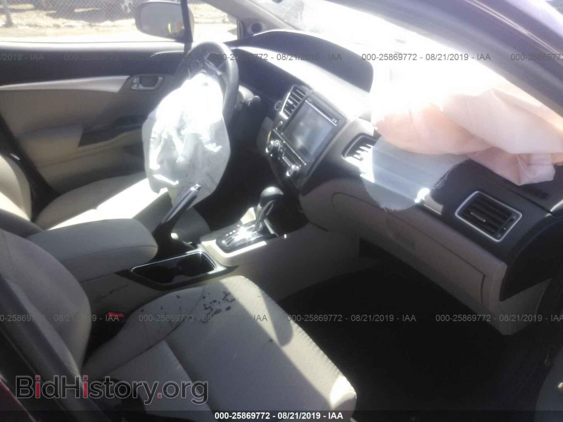 2014 HONDA CIVIC - VIN: 19XFB2F8XEE254617 - Фото 5