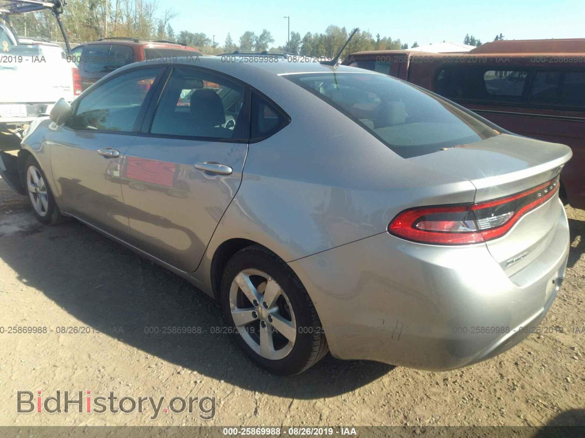 2015 DODGE DART - VIN: 1C3CDFBB6FD369907 - Фото 3