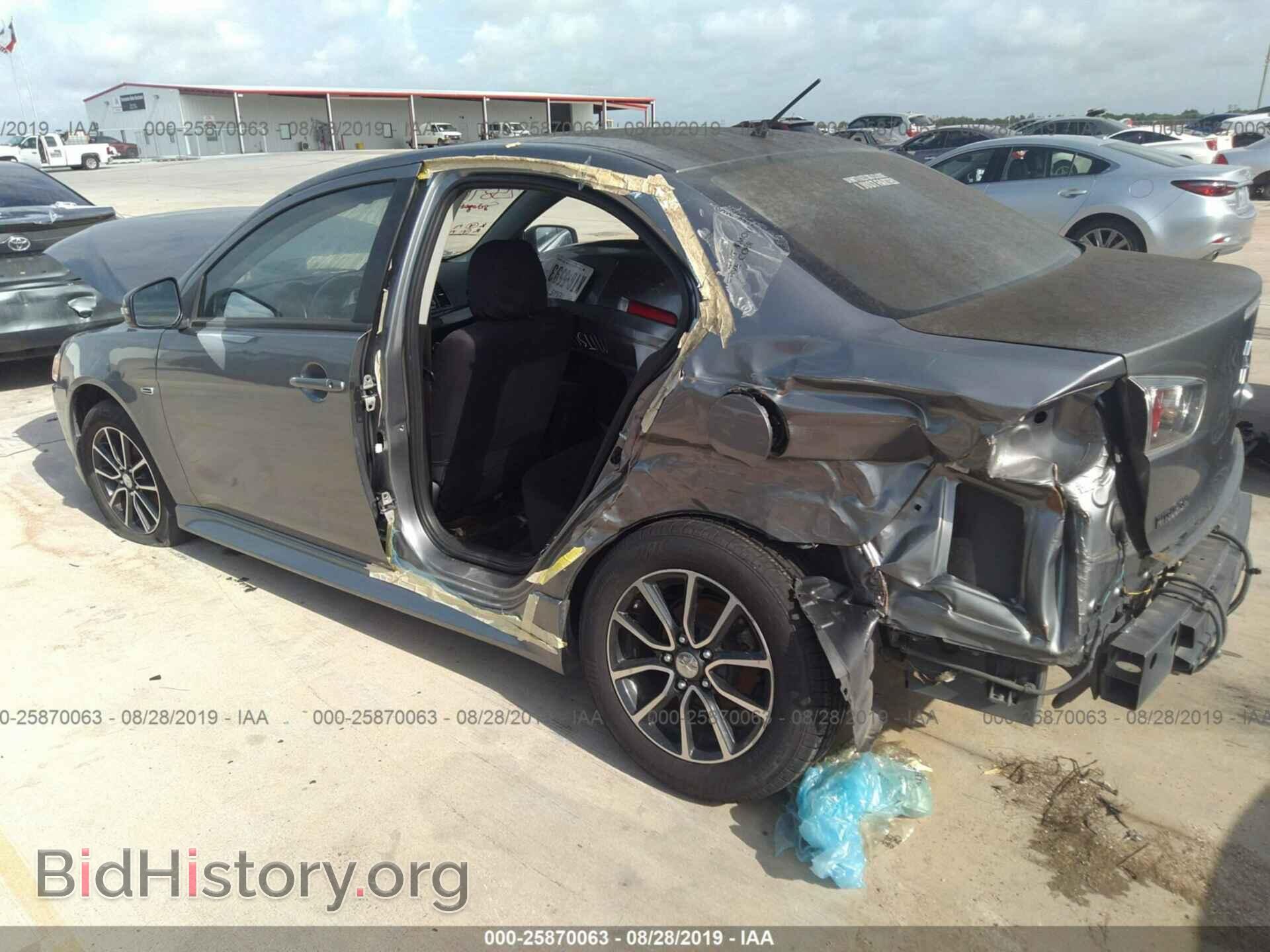 2017 MITSUBISHI LANCER - VIN: JA32U2FU2HU005853 - Фото 3