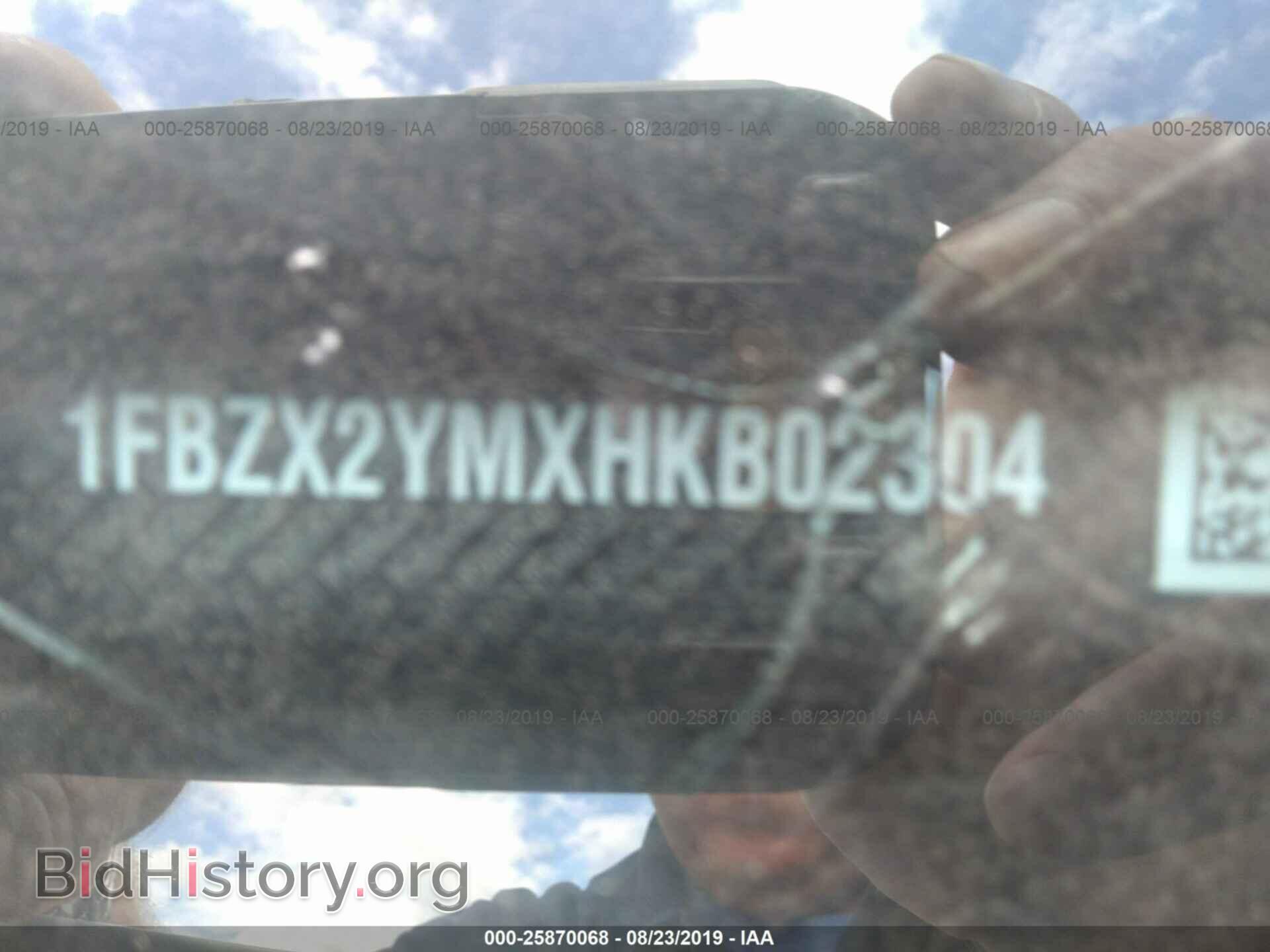 2017 FORD TRANSIT - VIN: 1FBZX2YMXHKB02304 - Фото 9