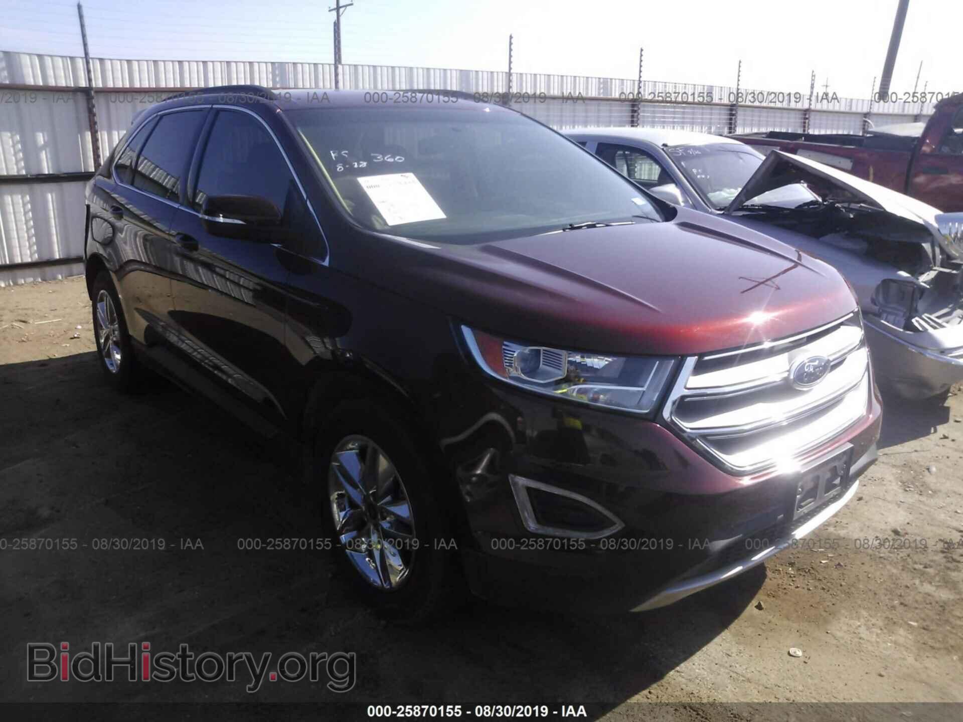Фотография 2FMTK3J85FBB12468 - FORD EDGE 2015