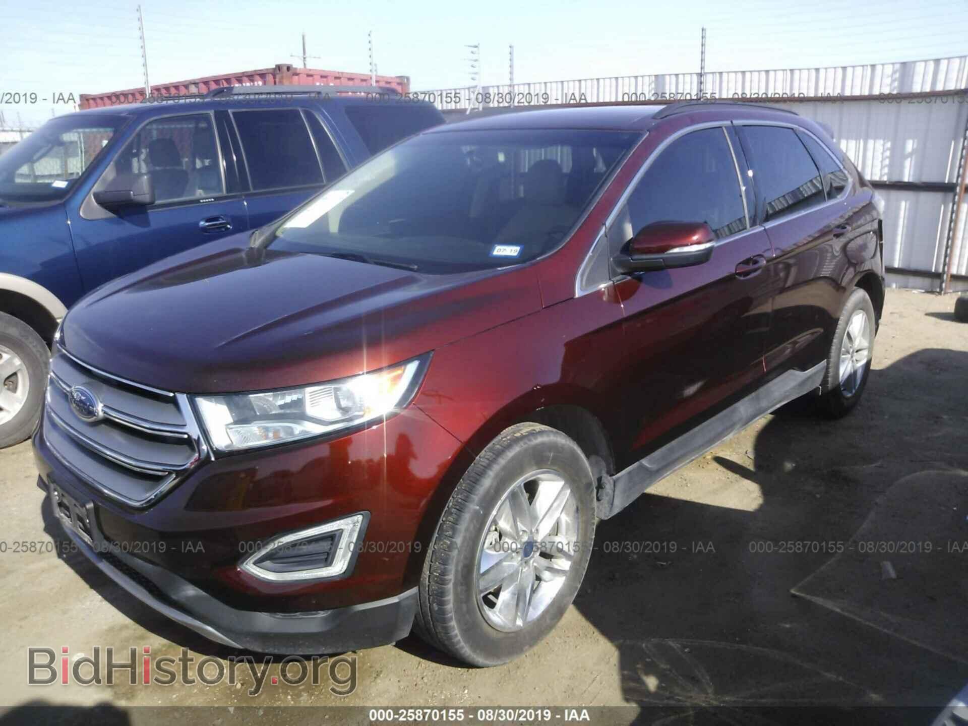 2015 FORD EDGE - VIN: 2FMTK3J85FBB12468 - Photo 2