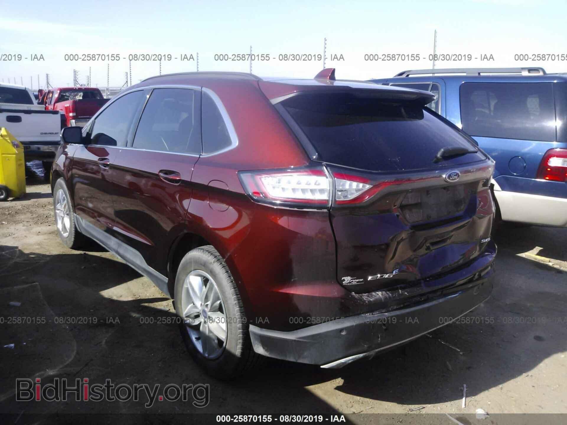 2015 FORD EDGE - VIN: 2FMTK3J85FBB12468 - Photo 3