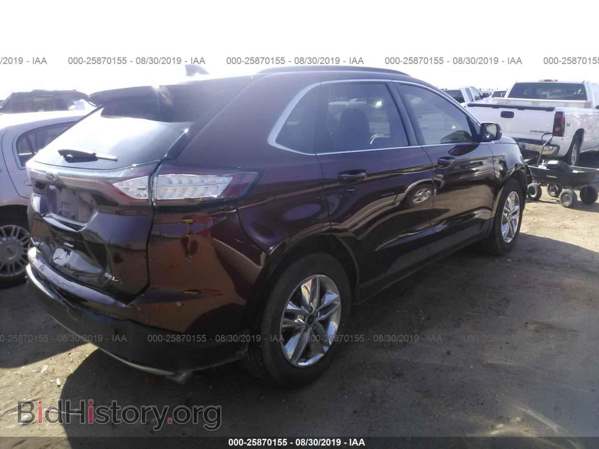 2015 FORD EDGE - VIN: 2FMTK3J85FBB12468 - Photo 4