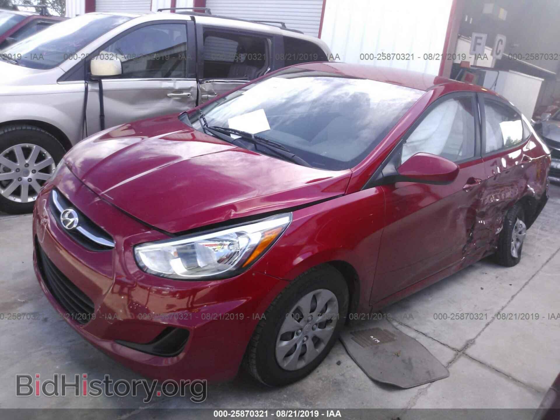 2016 HYUNDAI ACCENT - VIN: KMHCT4AE3GU978688 - Фото 2