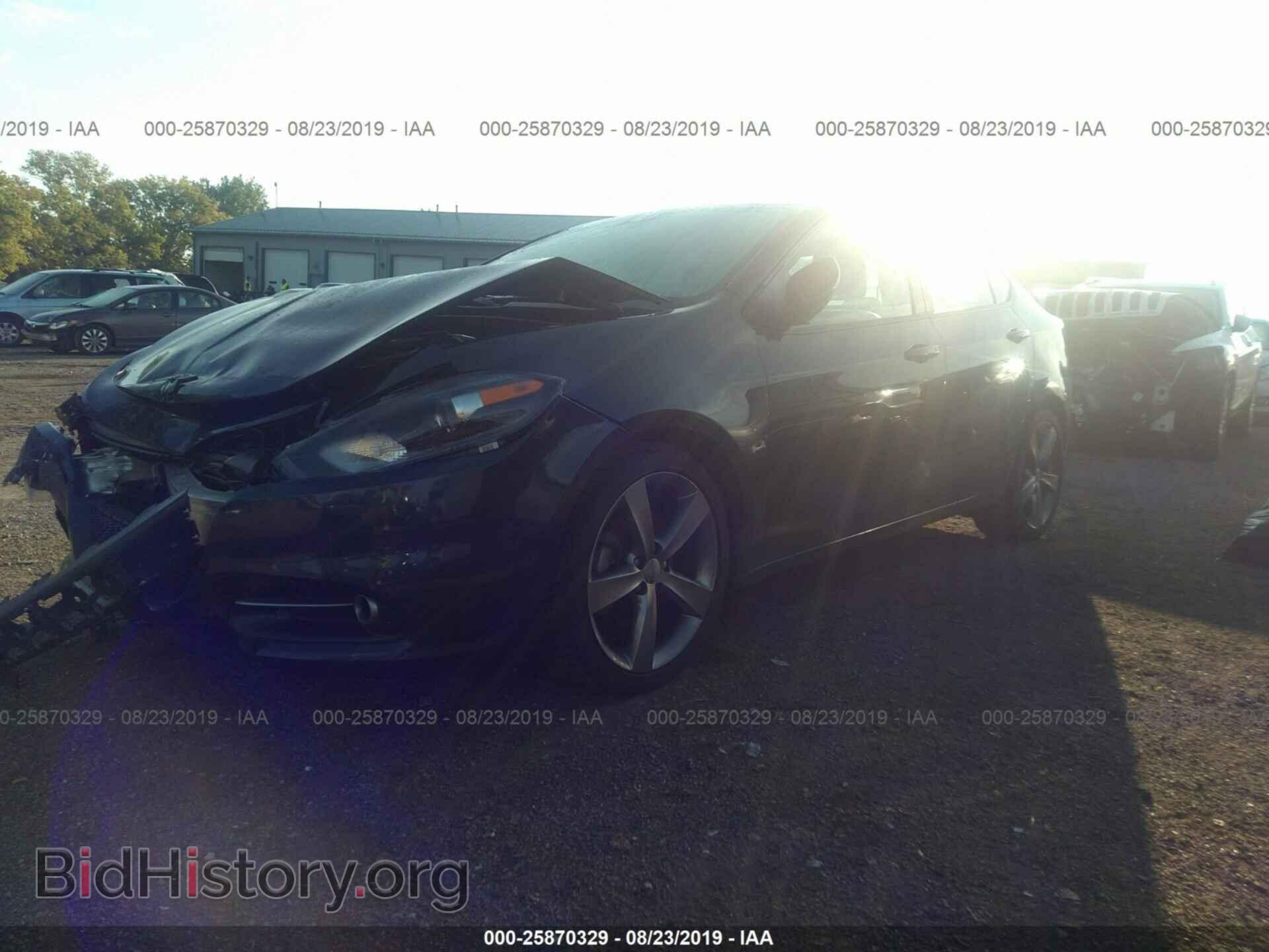 2014 DODGE DART - VIN: 1C3CDFEBXED677141 - Фото 2