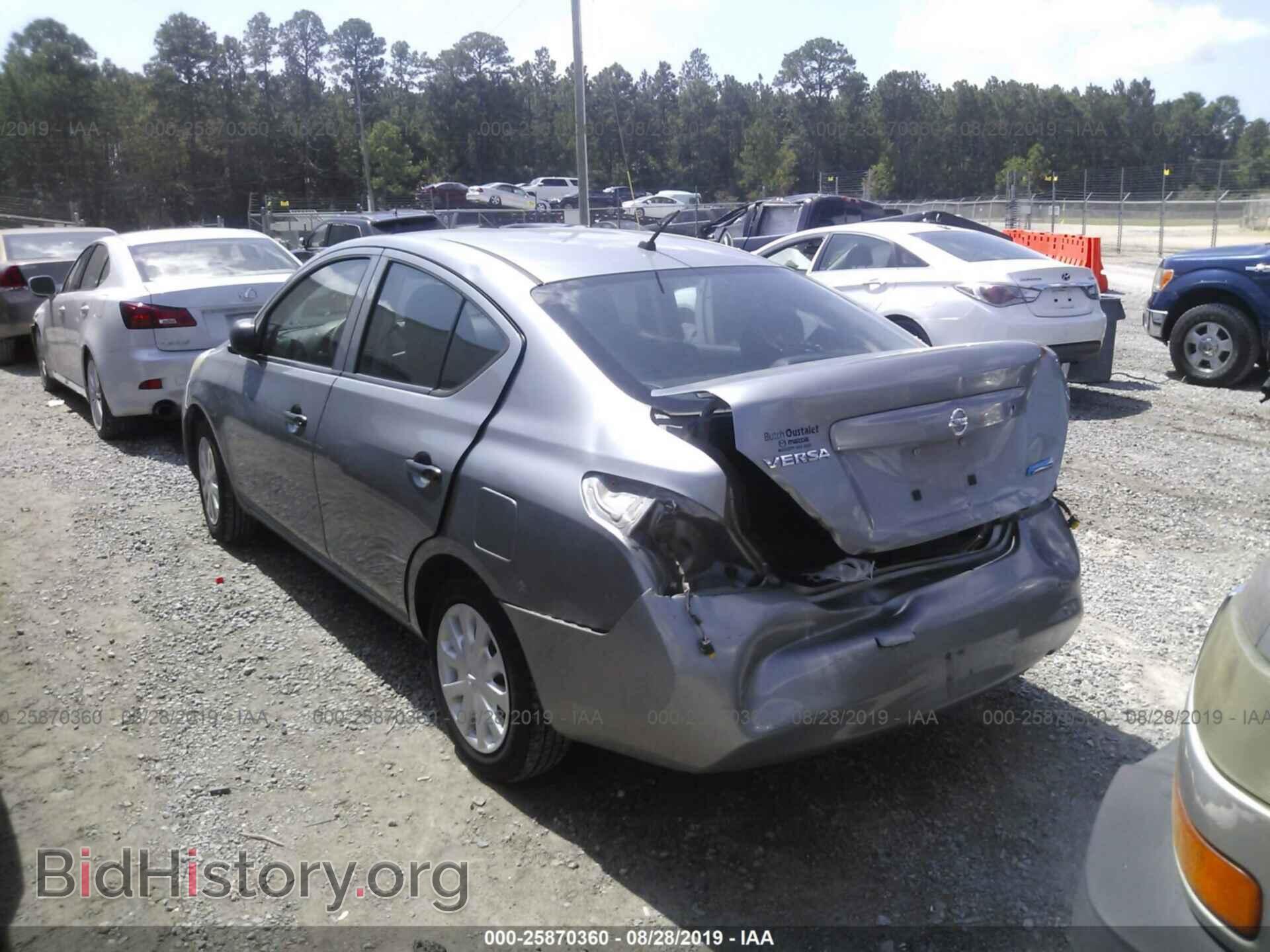 2012 NISSAN VERSA - VIN: 3N1CN7AP1CL824246 - Фото 3